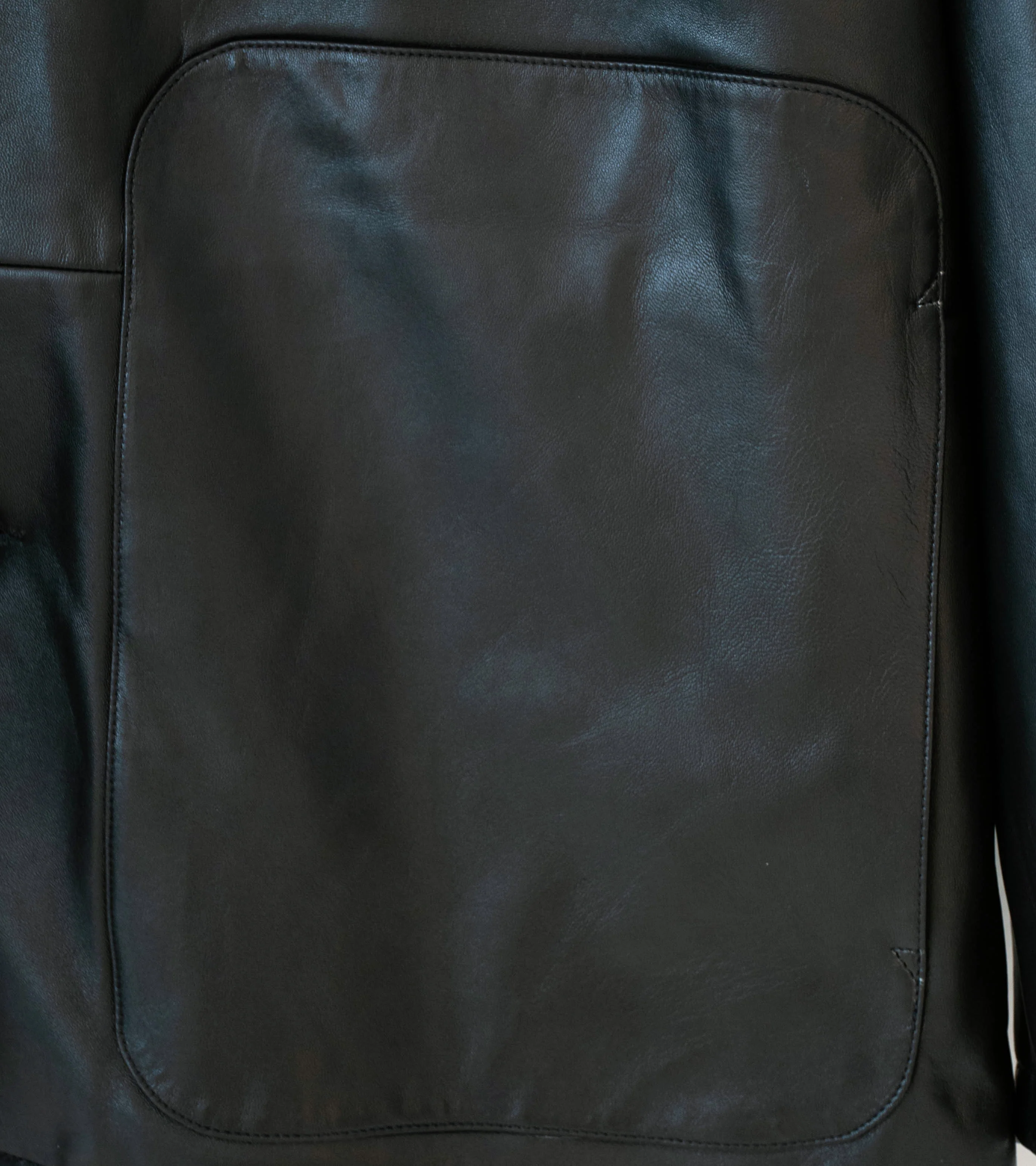Arpenteur 'Sigma Leather Jacket' (Black) - Image 4
