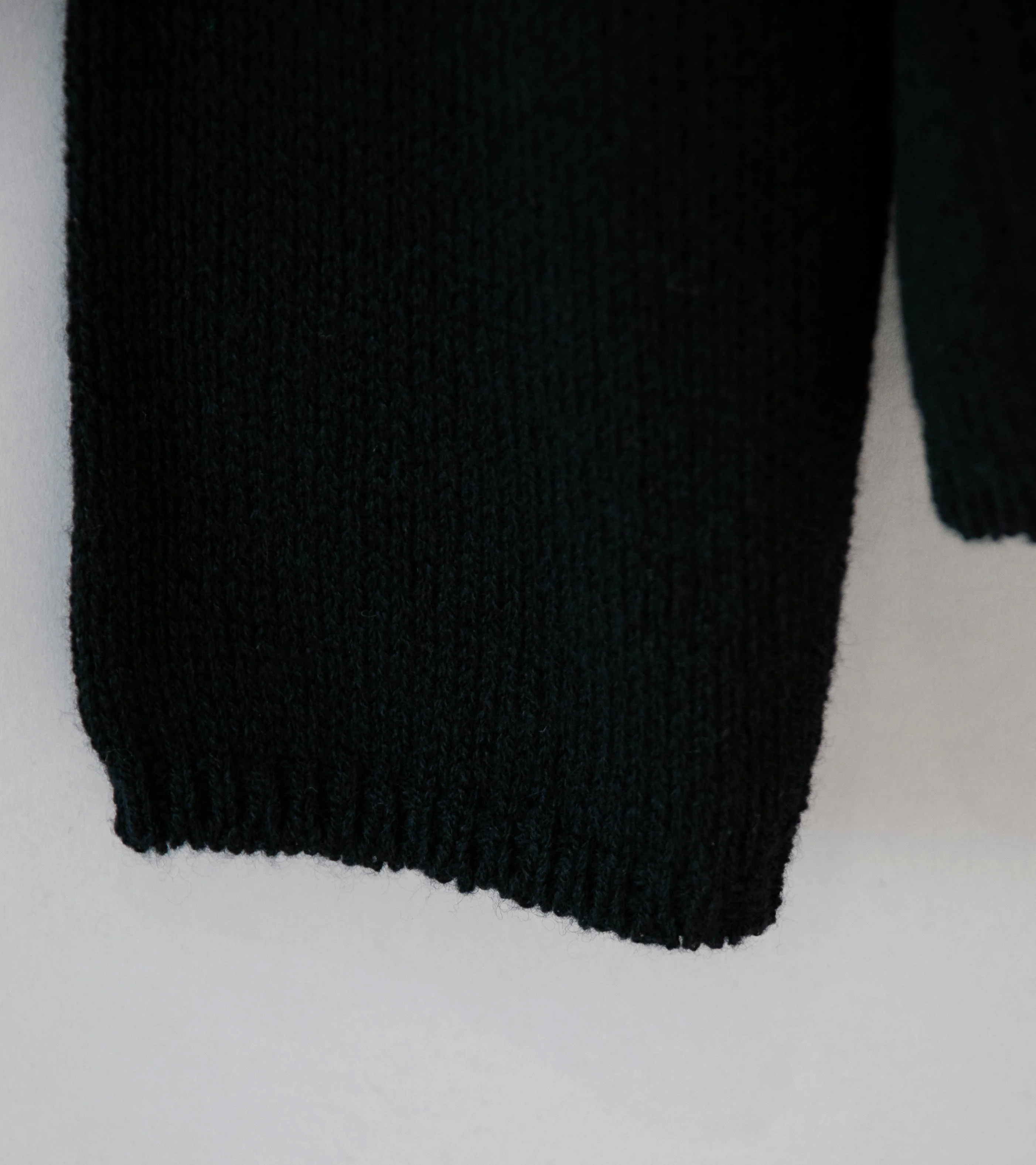 Auralee 'Summer Cashmere Knit P/O' (Black) - Image 5