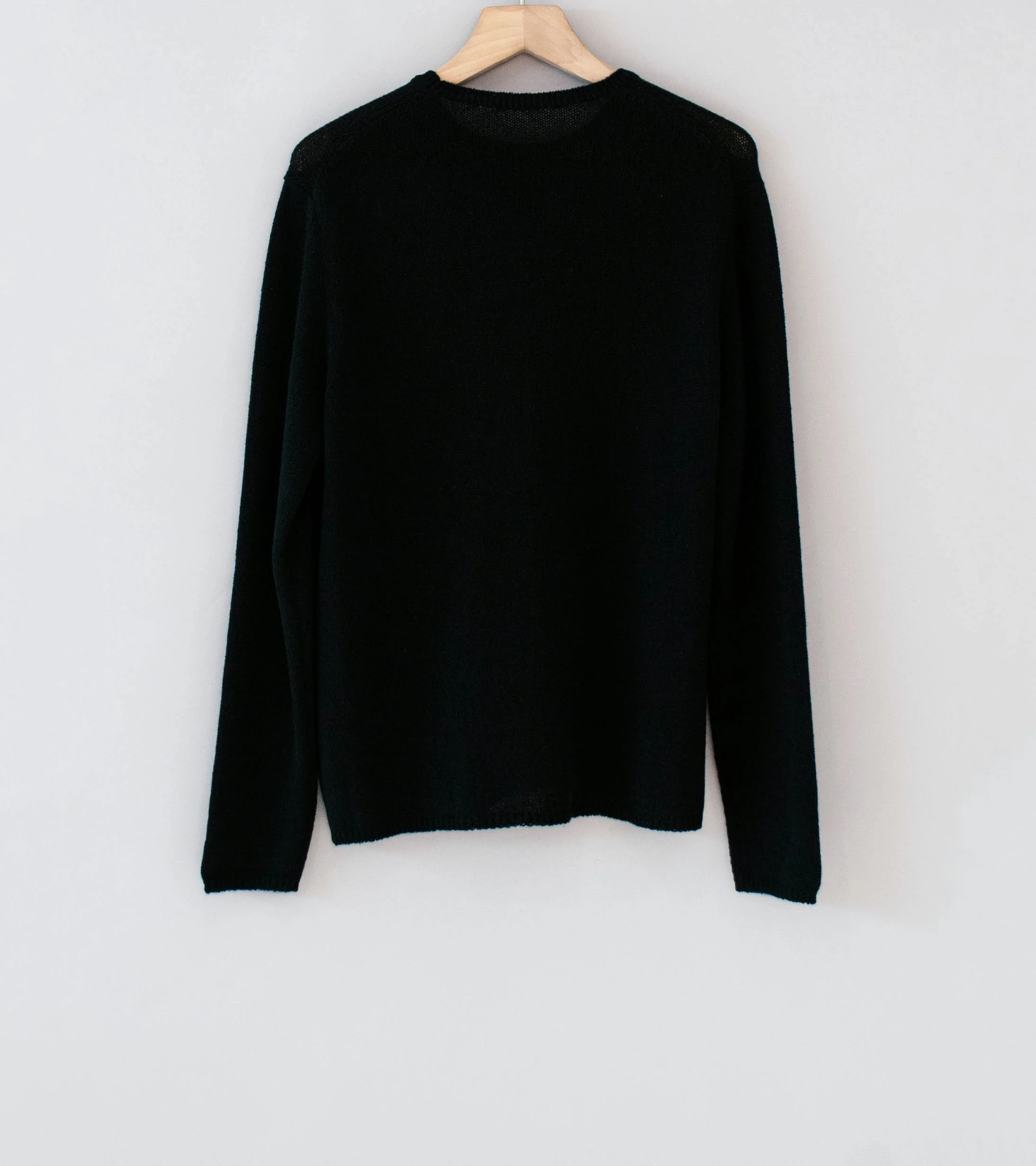 Auralee 'Summer Cashmere Knit P/O' (Black) - Image 8