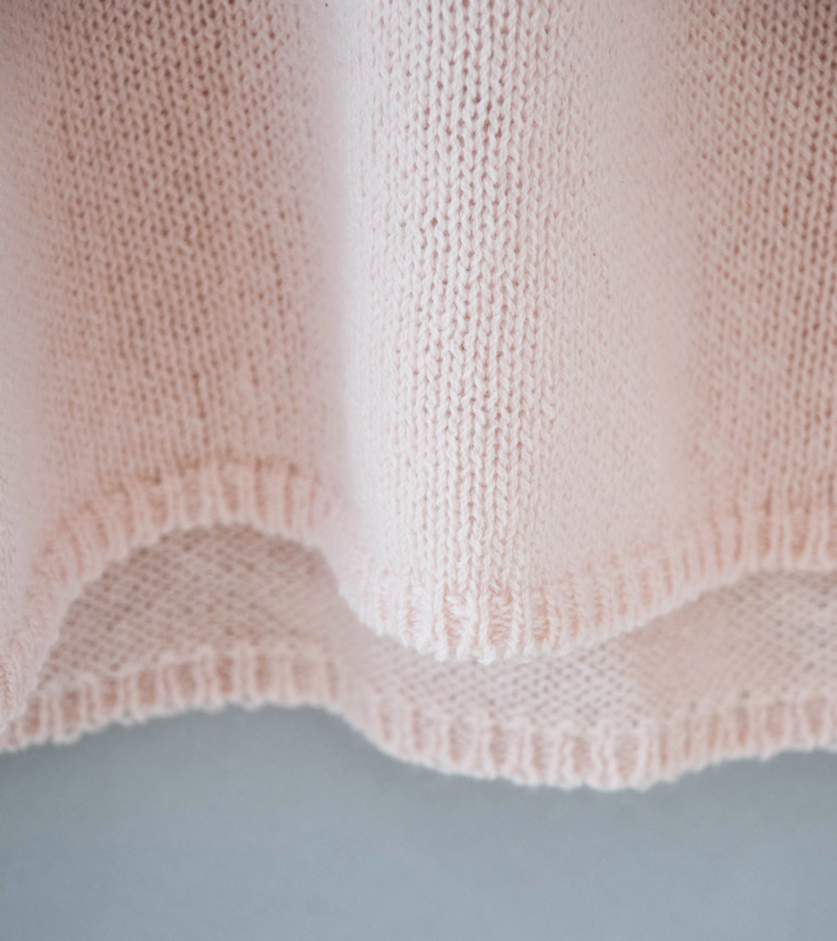 Auralee 'Summer Cashmere Knit P/O' (Light Pink) - Image 4