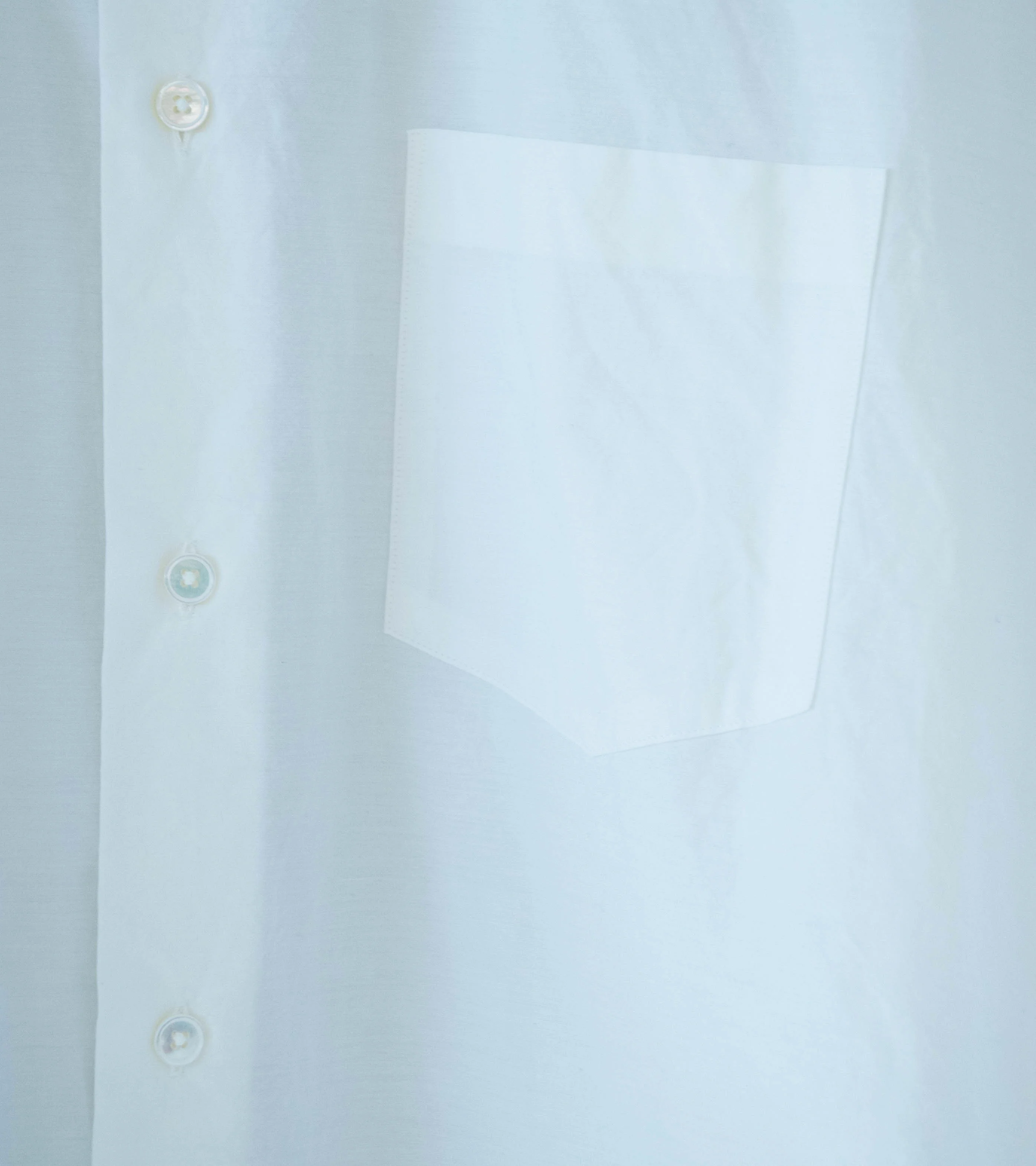 Bauth 'Cotton Silk Broad Shirt' (Off White) - Image 3