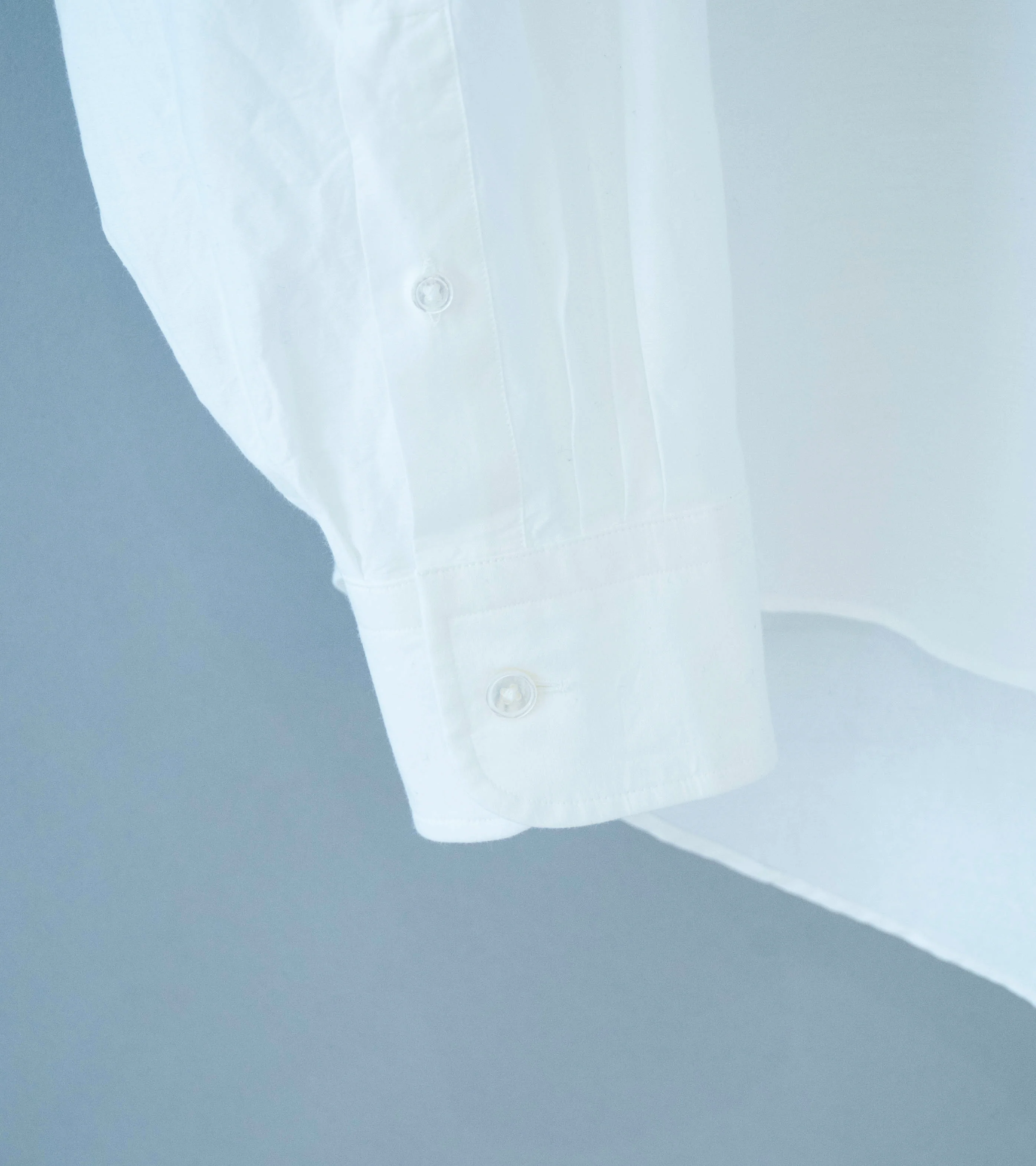Bauth 'Cotton Silk Broad Shirt' (Off White) - Image 5