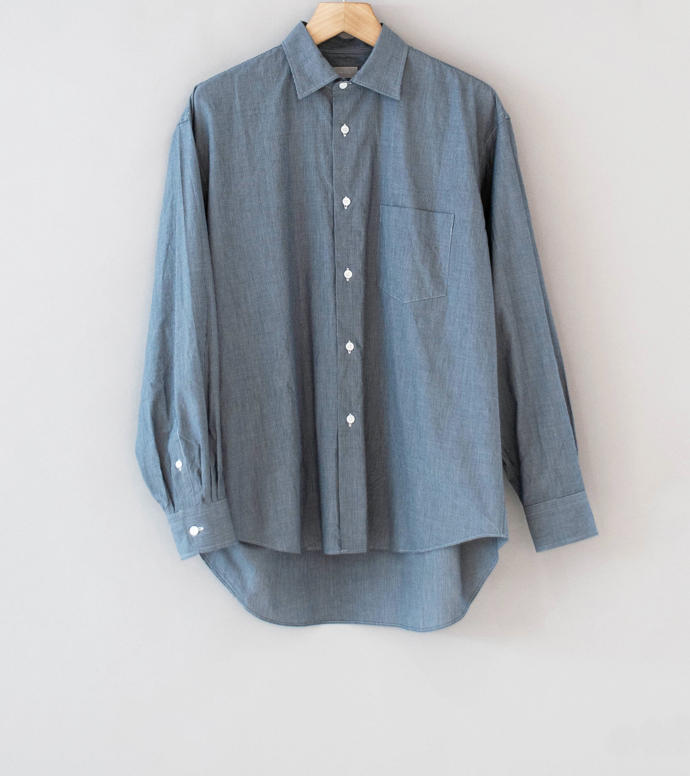 Bauth 'Cotton Stripe Shirt' (Blue Stripe)