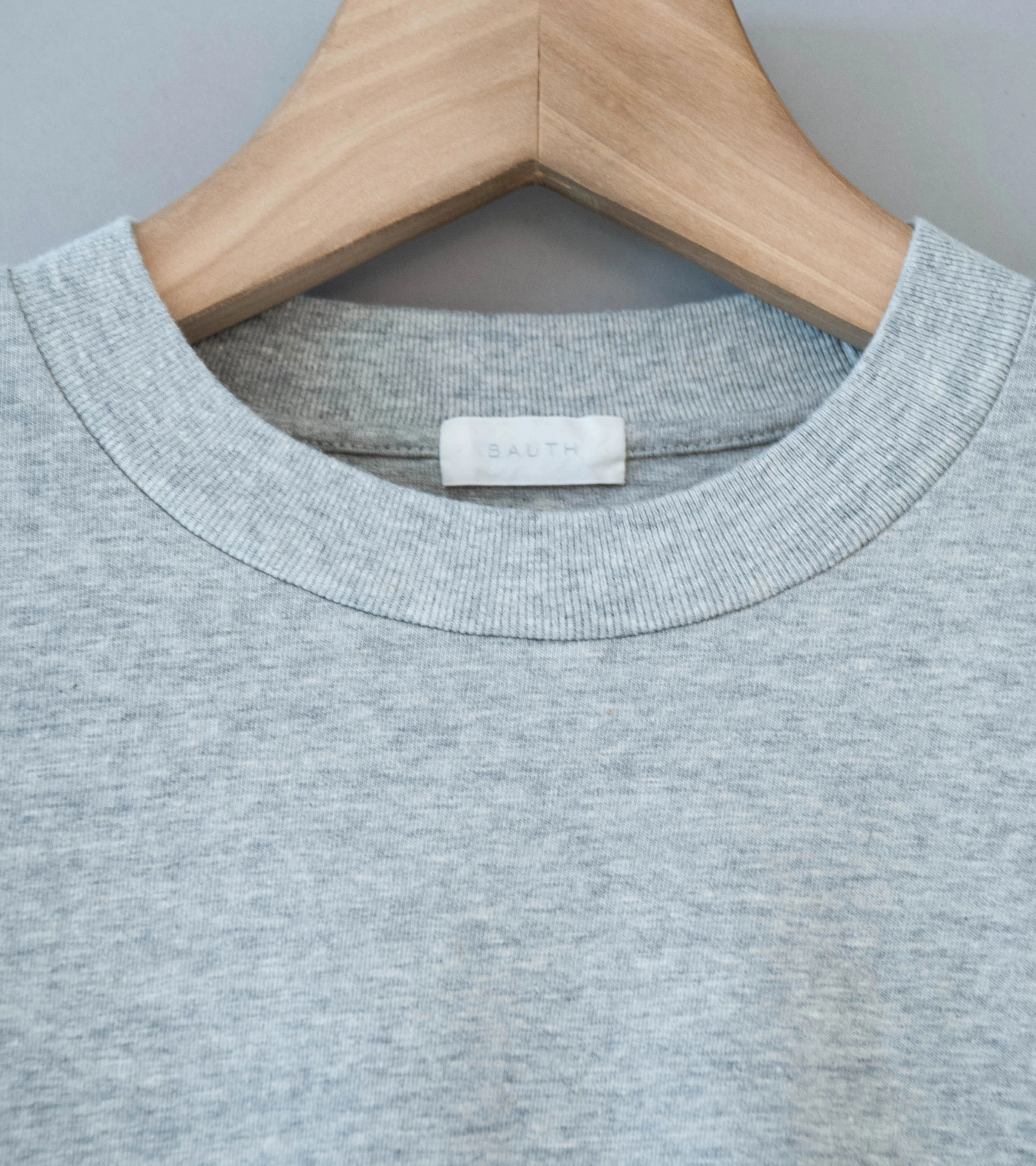 Bauth 'Plainstitch Pullover' (Light Grey) - Image 5