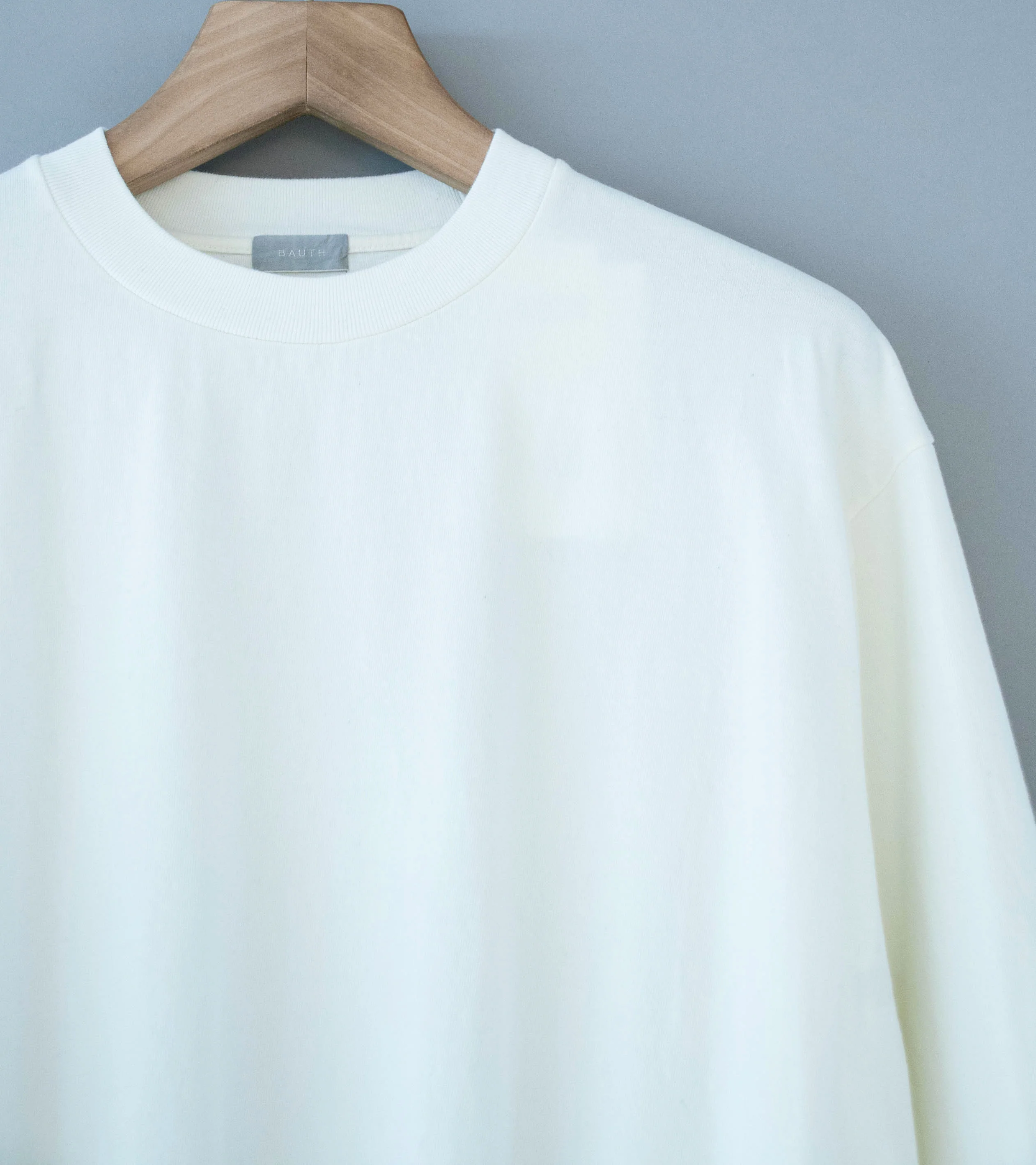 Bauth 'Plainstitch Pullover' (Off White) - Image 2
