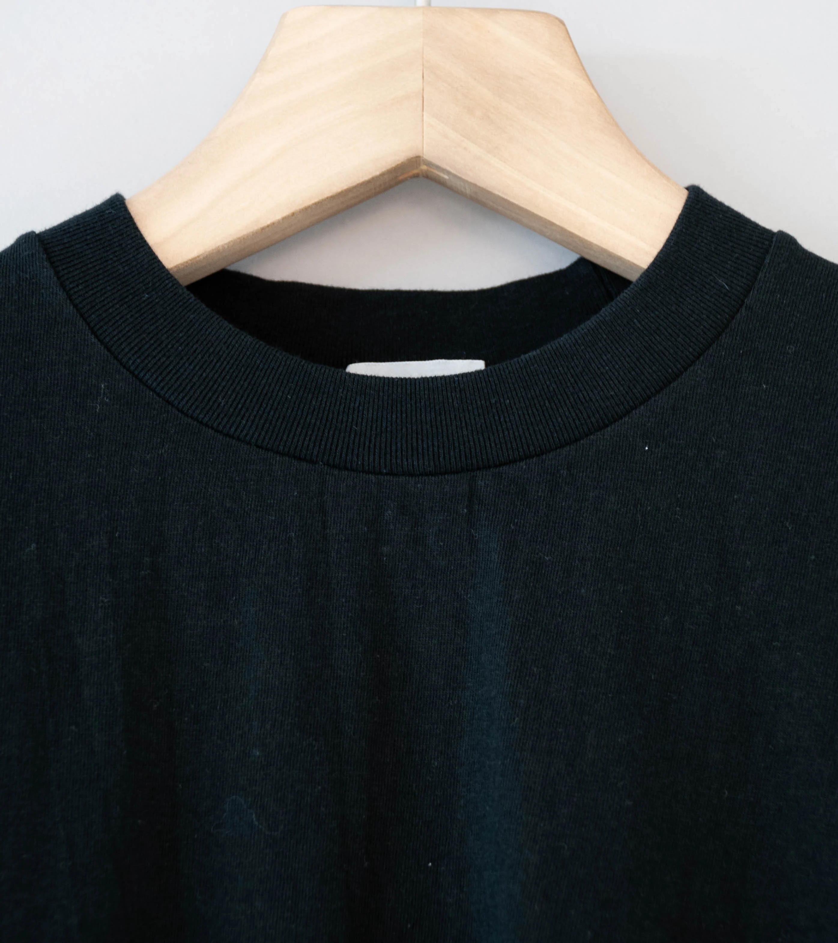 Bauth 'Plainstitch Short Sleeve Tee' (Black) - Image 3