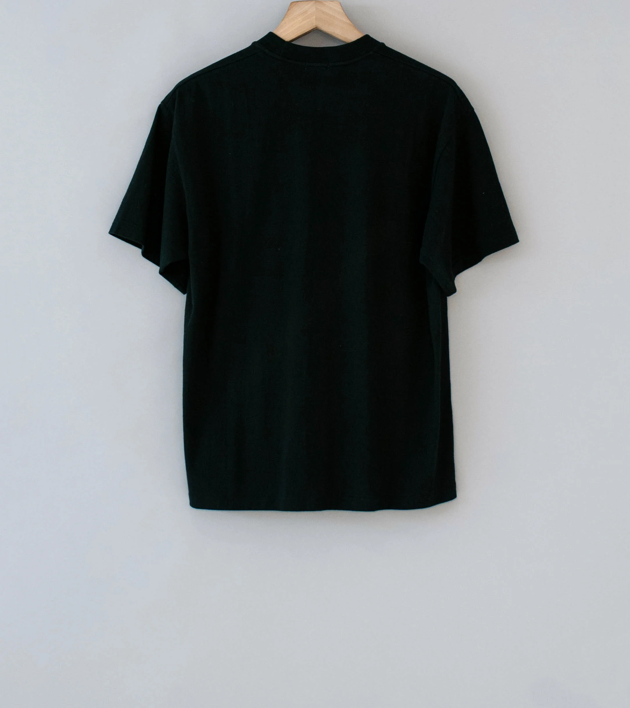 Bauth 'Plainstitch Short Sleeve Tee' (Black) - Image 4