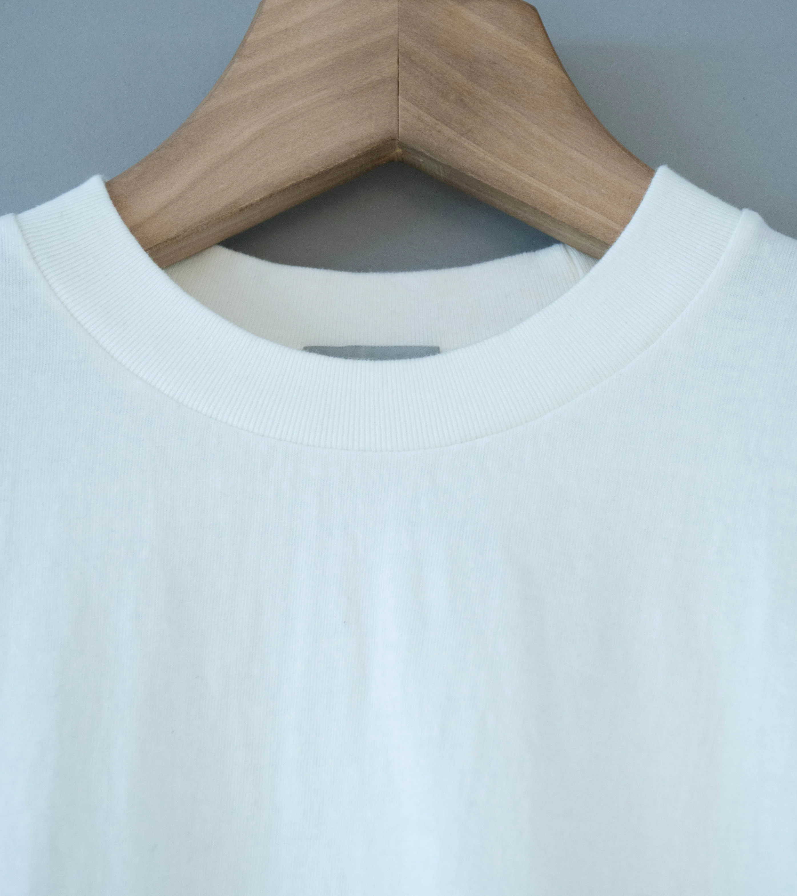 Bauth 'Plainstitch Short Sleeve Tee' (Off White) - Image 3