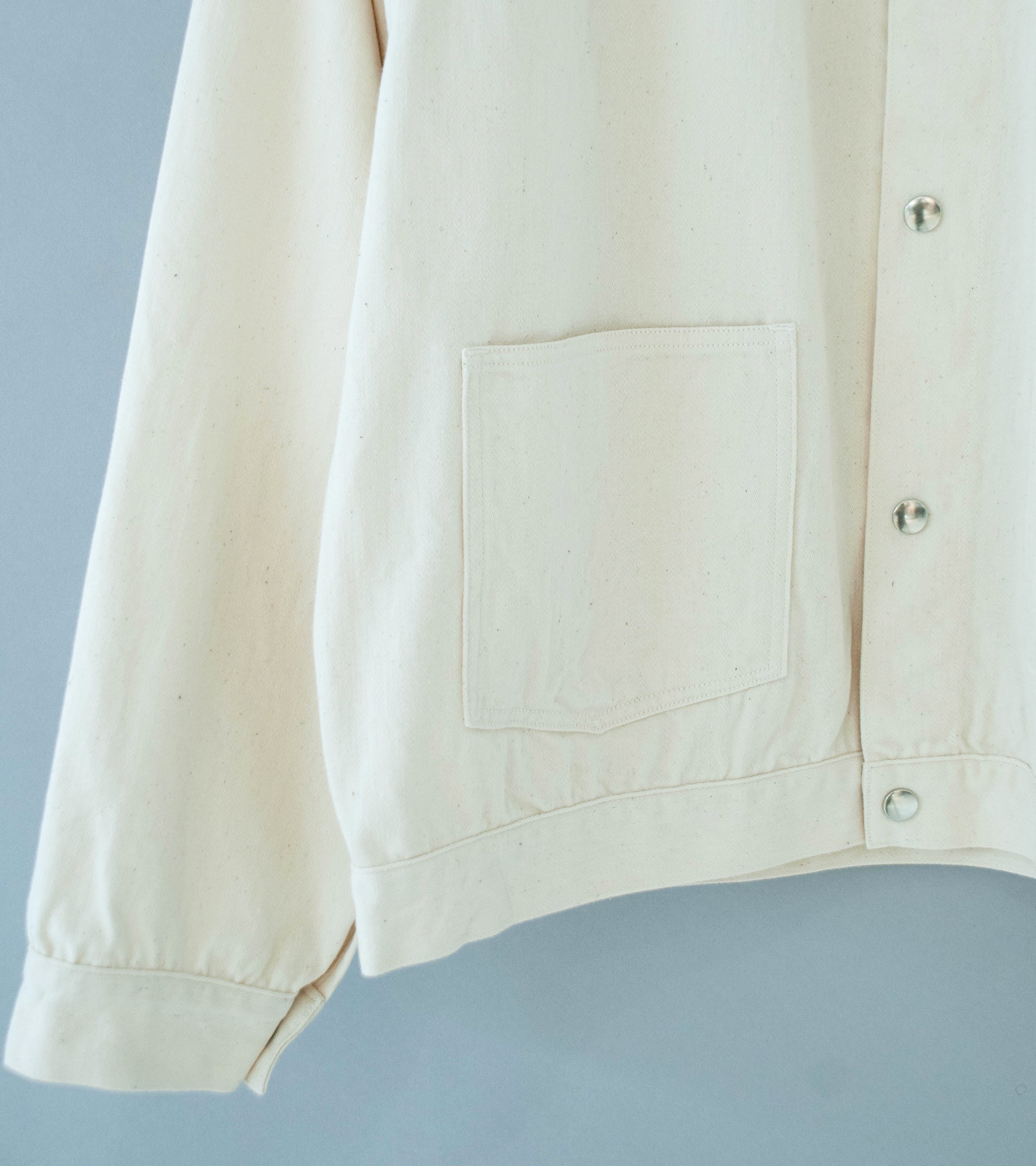 Bauth 'Satin Blouson' (Ecru) - Image 5