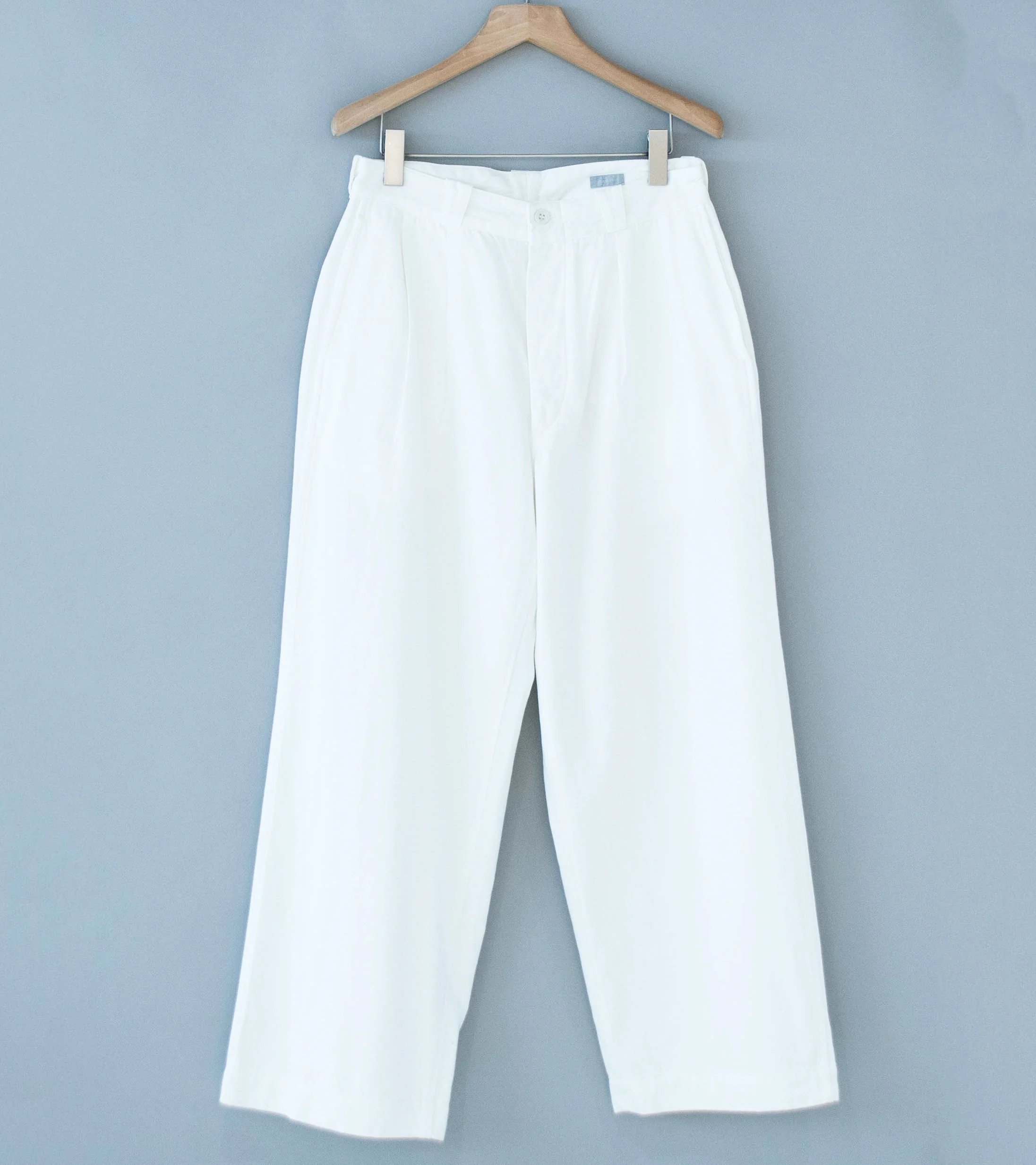 Bauth 'Satin Military Pants' (Off White)