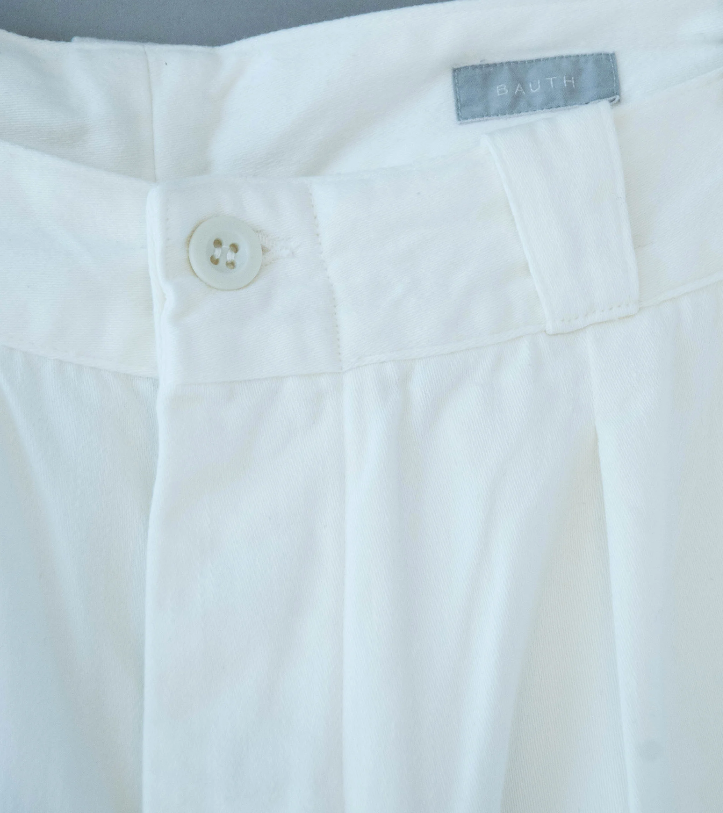 Bauth 'Satin Military Pants' (Off White) - Image 4