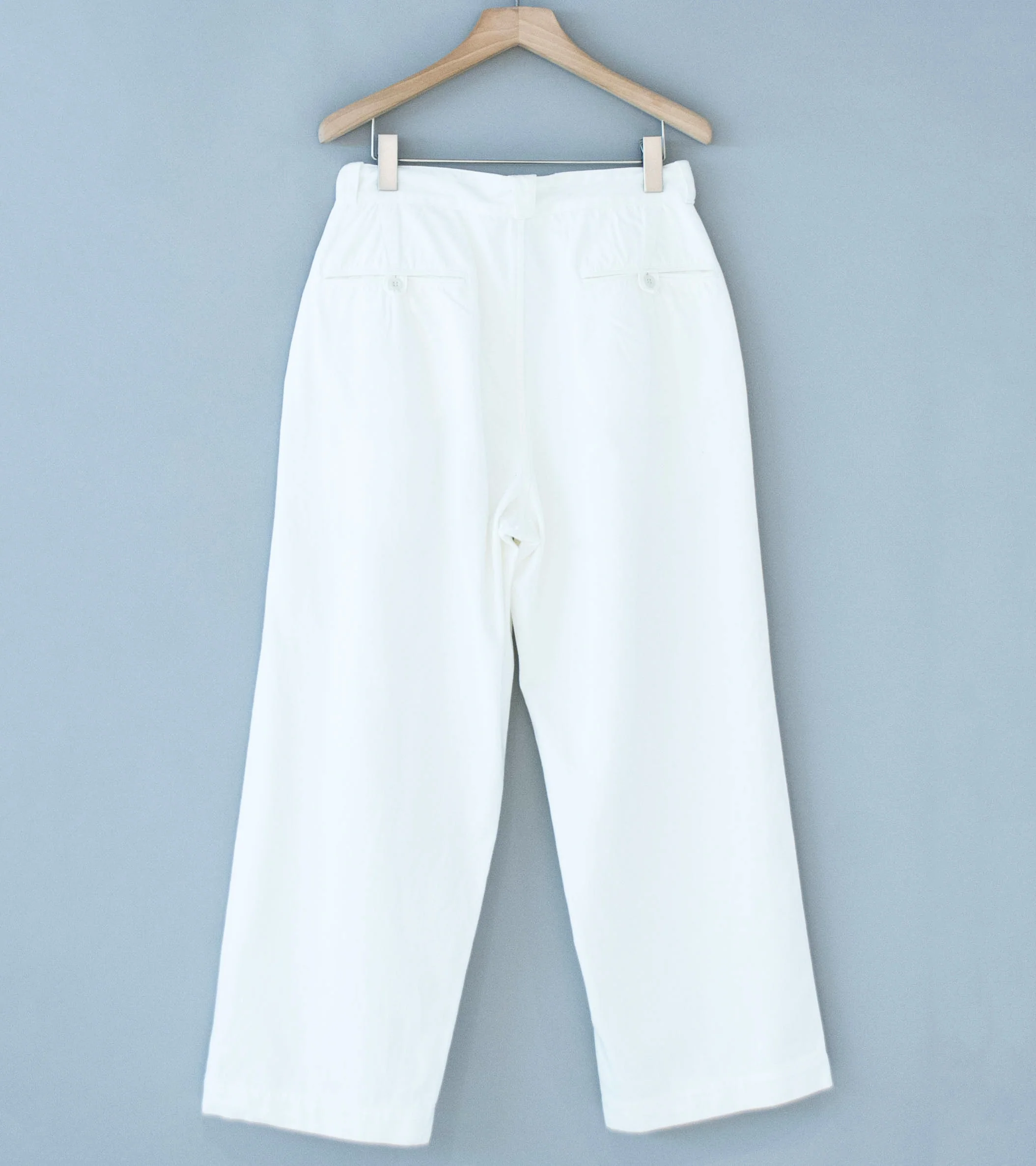 Bauth 'Satin Military Pants' (Off White) - Image 5