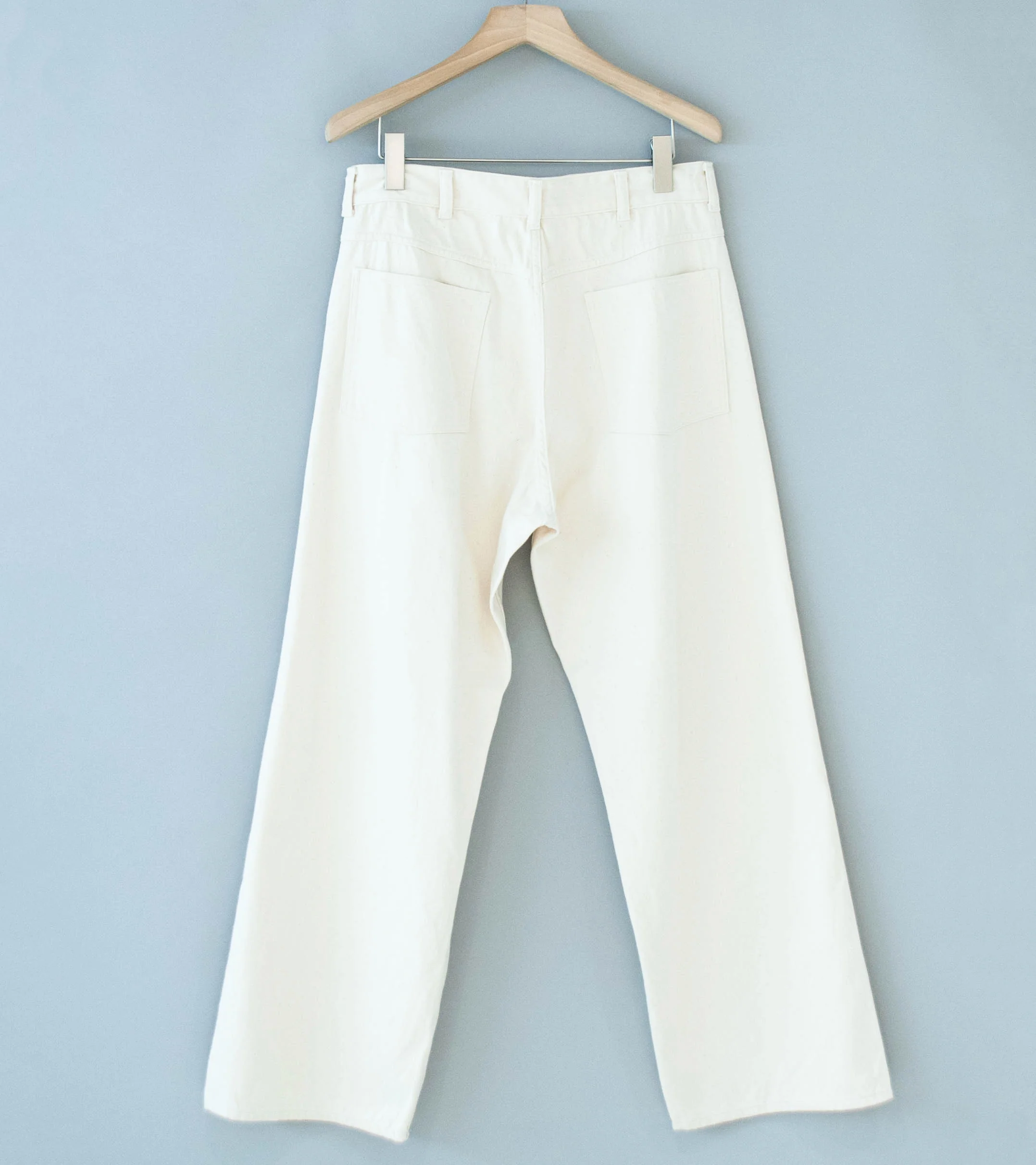 Bauth 'Satin Painter Pants' (Ecru) - Image 5