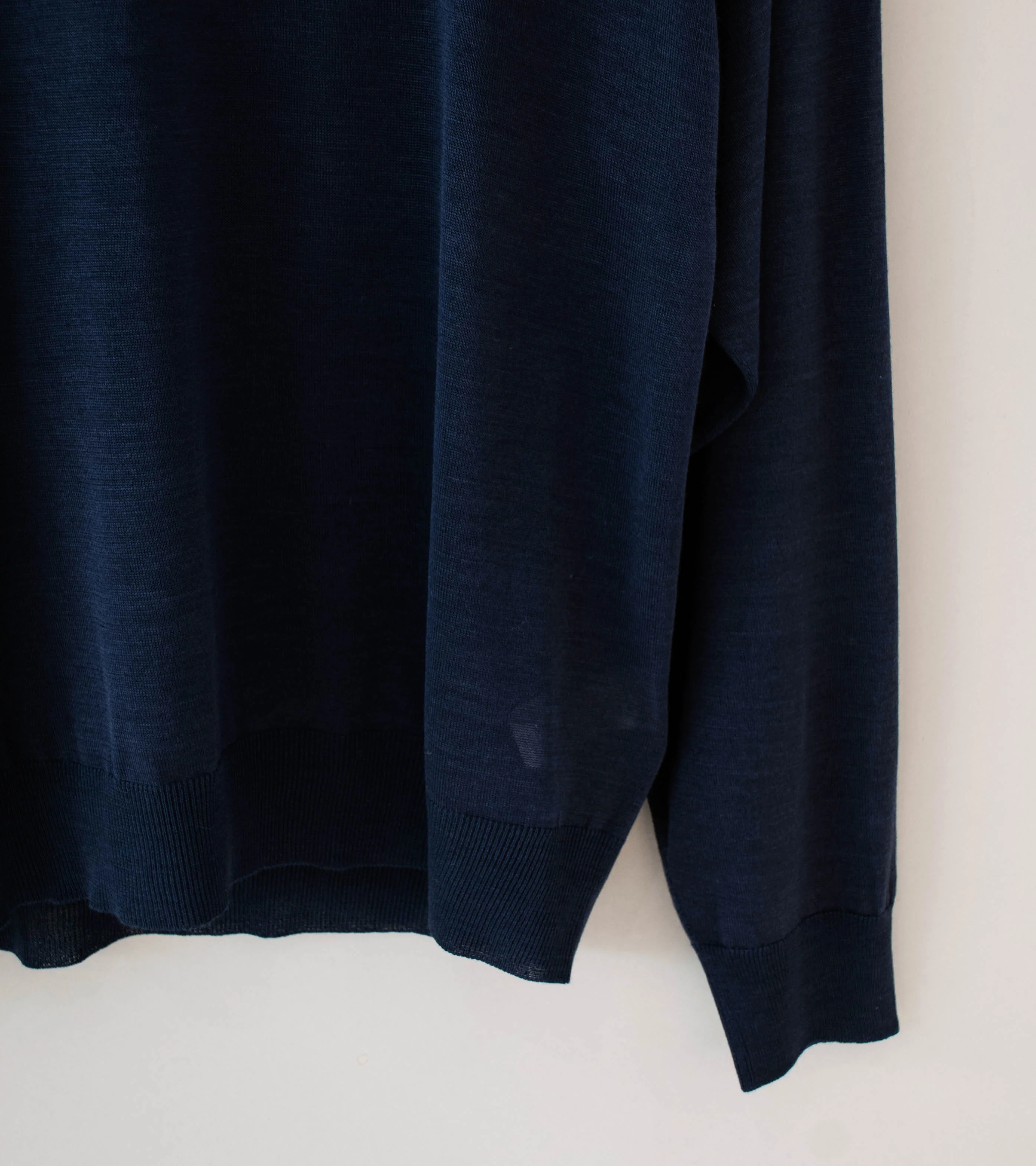 Bauth 'Silk Wool Knit' (Navy) - Image 3