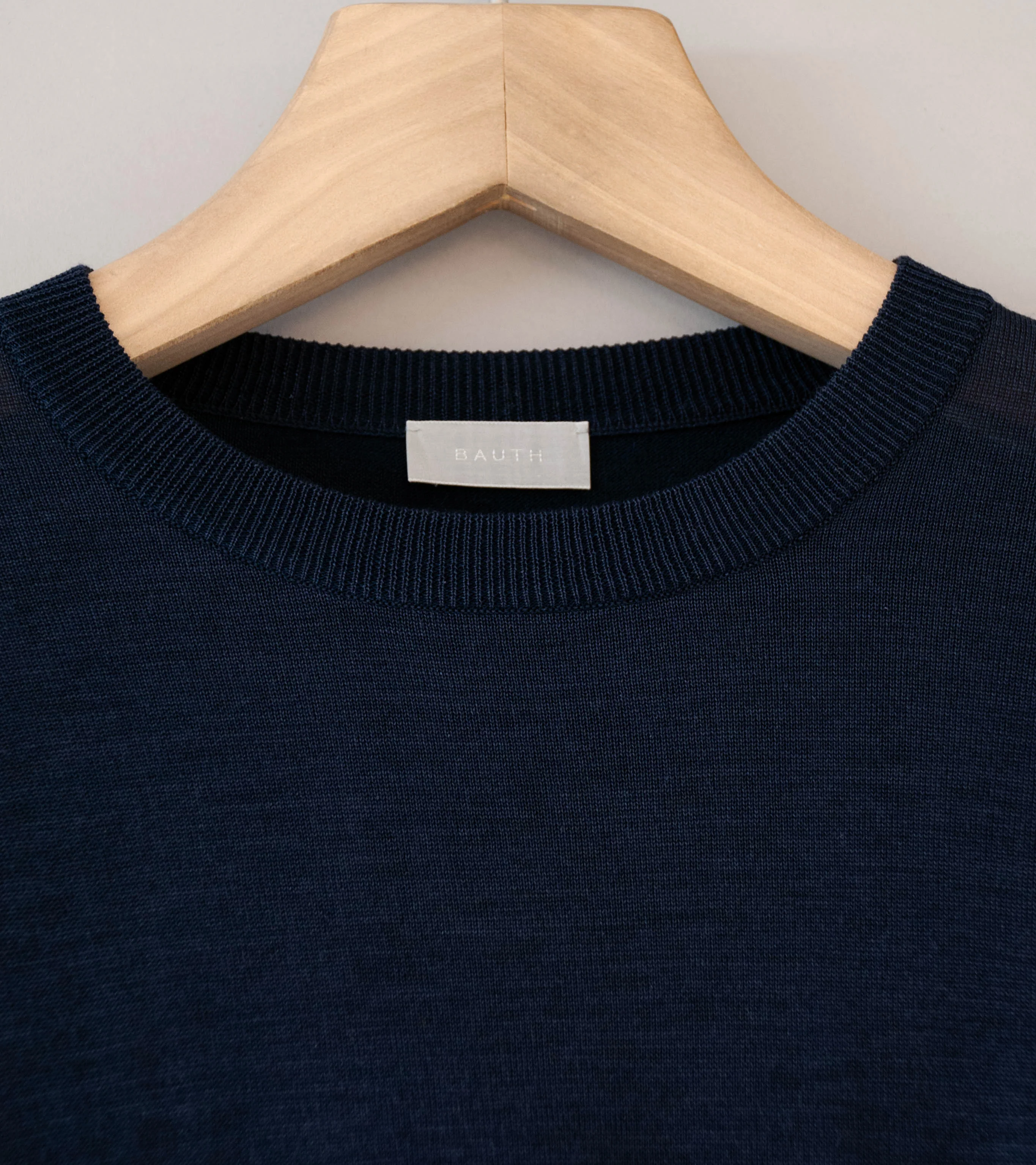 Bauth 'Silk Wool Knit' (Navy) - Image 4