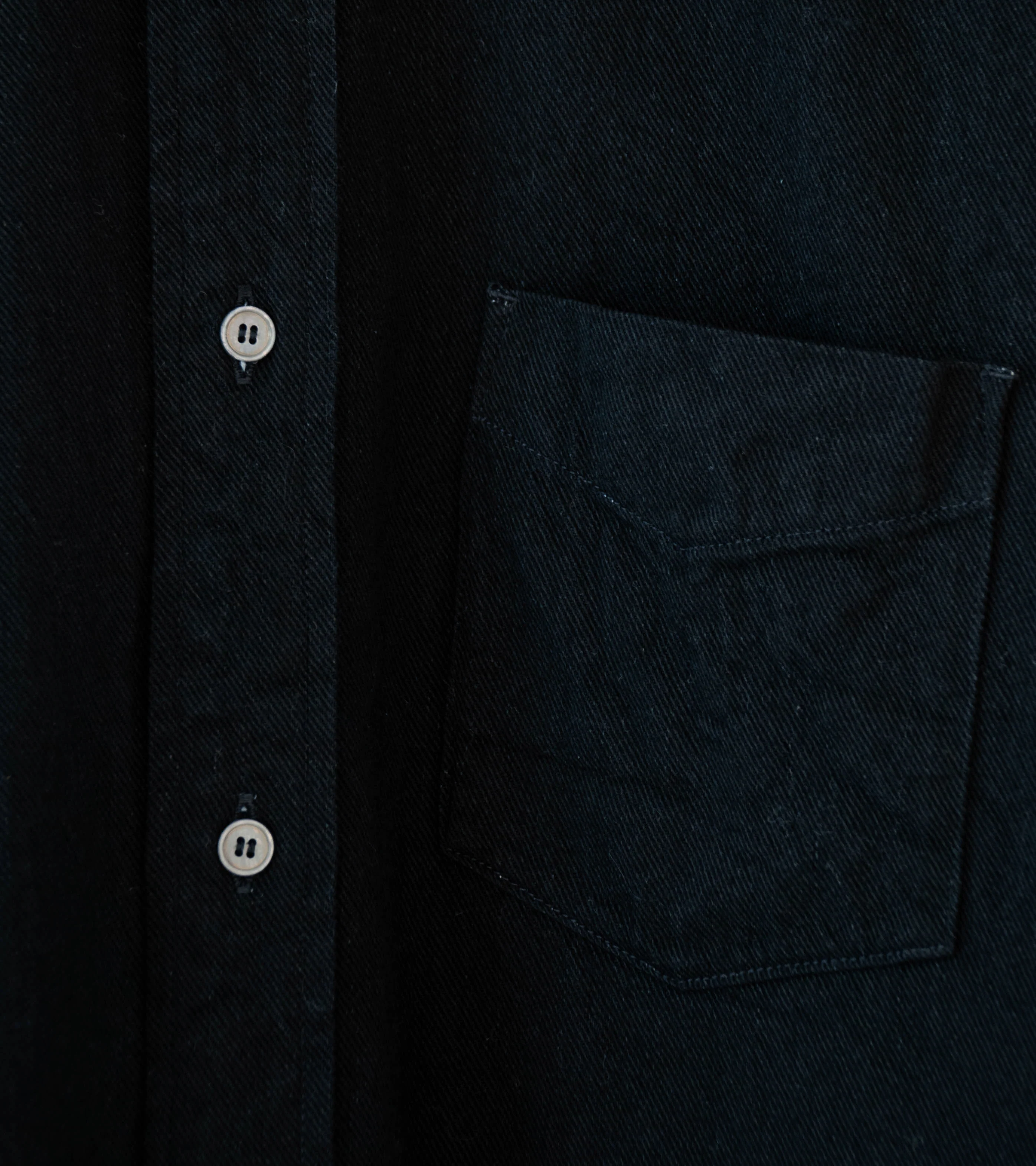 Bauth 'Twill Shirt' (Black) - Image 3