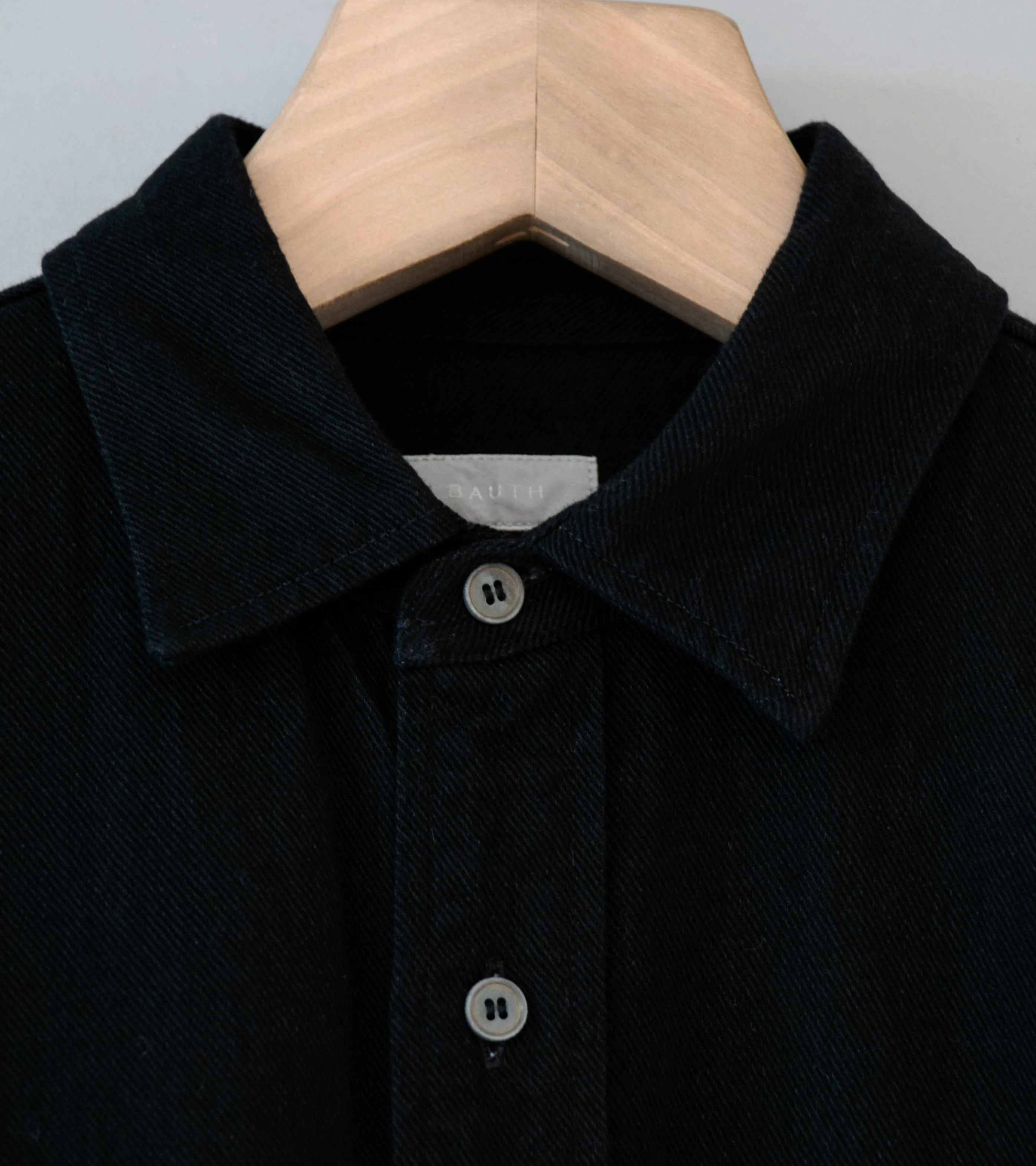 Bauth 'Twill Shirt' (Black) - Image 5