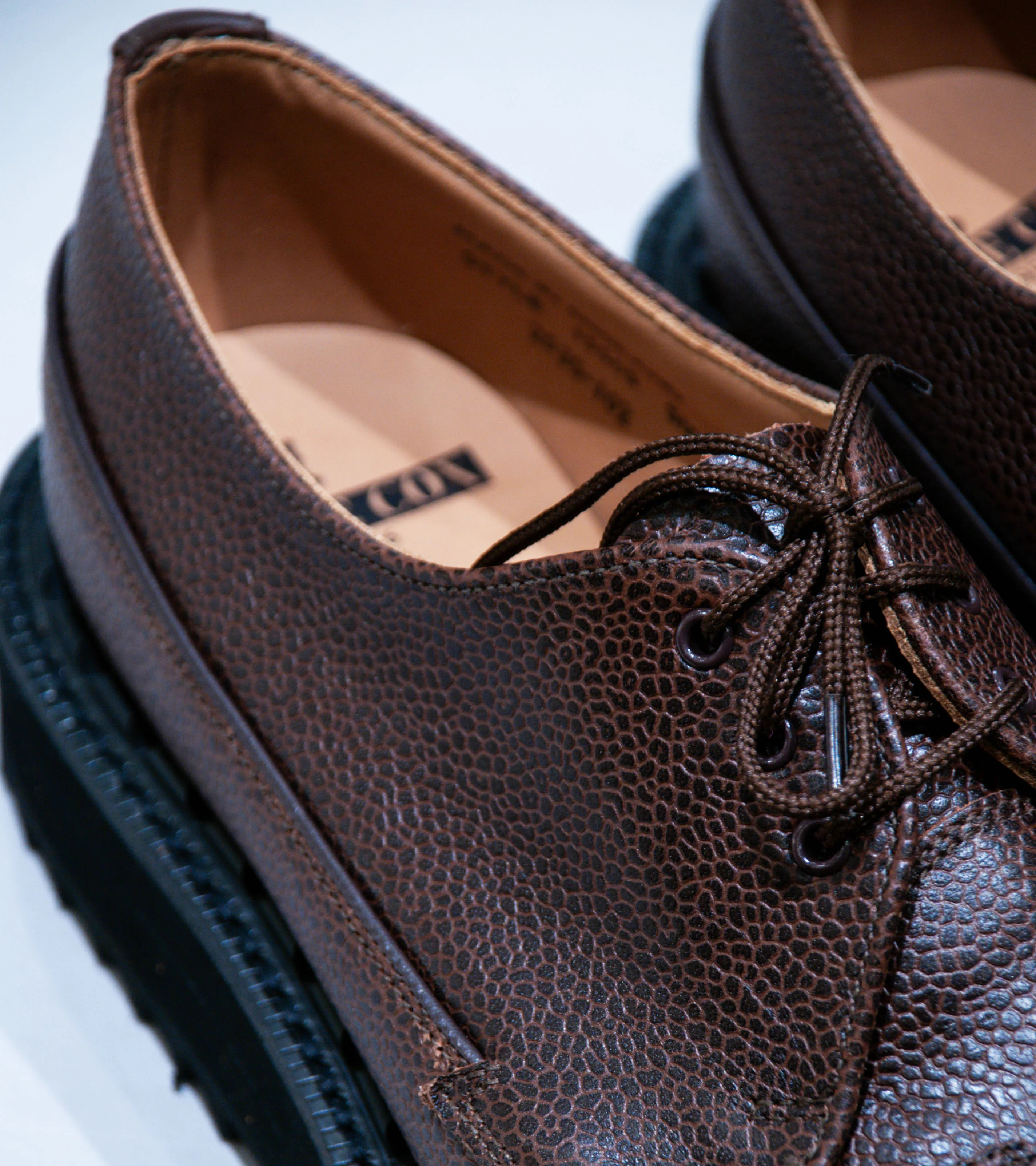 C'H'C'M' 'George Cox Gibson Shoe' (Walnut Pebble) - Image 3