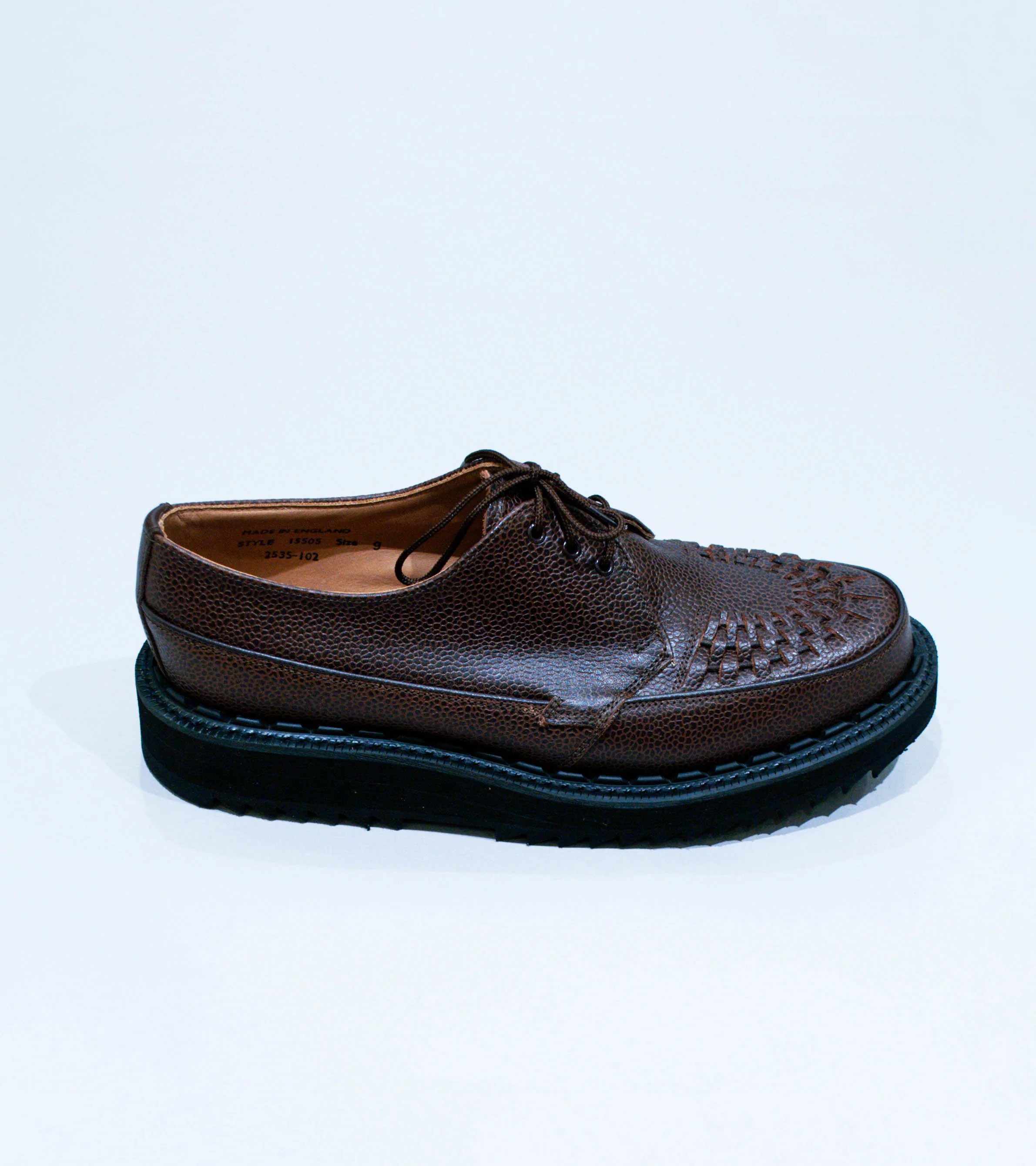 C'H'C'M' 'George Cox Gibson Shoe' (Walnut Pebble) - Image 4