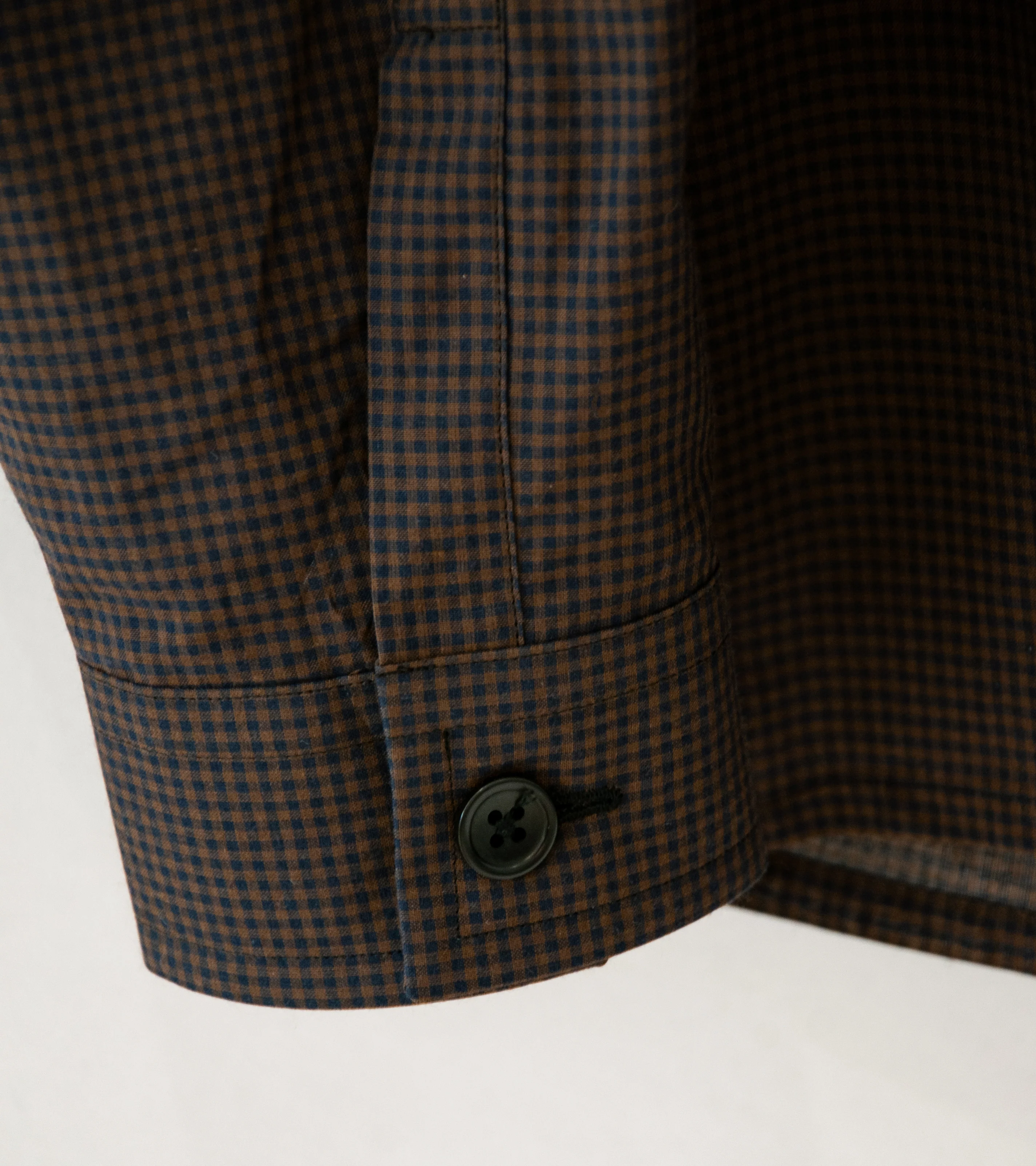 C'H'C'M' 'Work Shirt' (Brown Mini Check) - Image 5