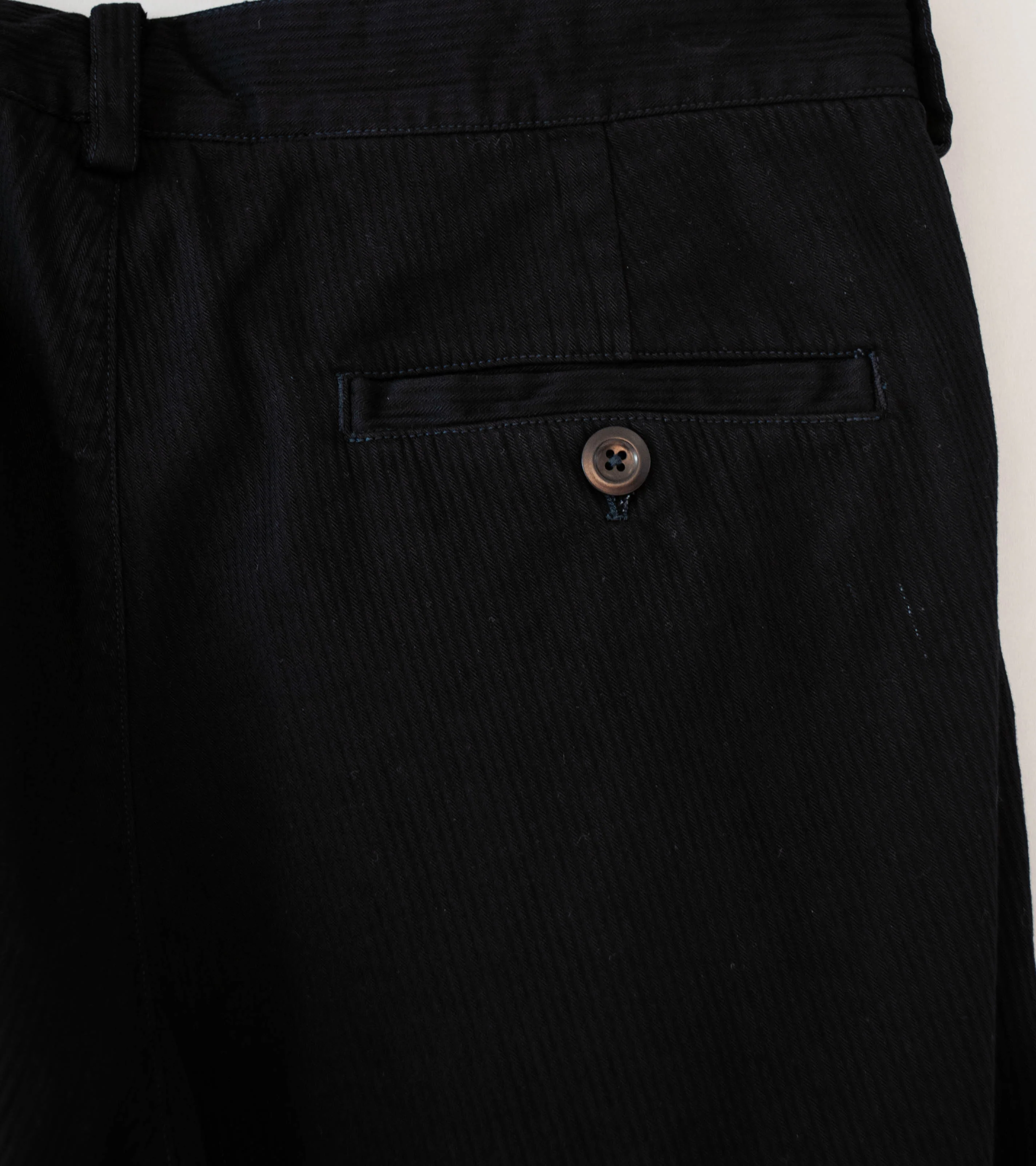 Conkers 'Gardening Trouser' (OD Black Striped Cotton) - Image 5