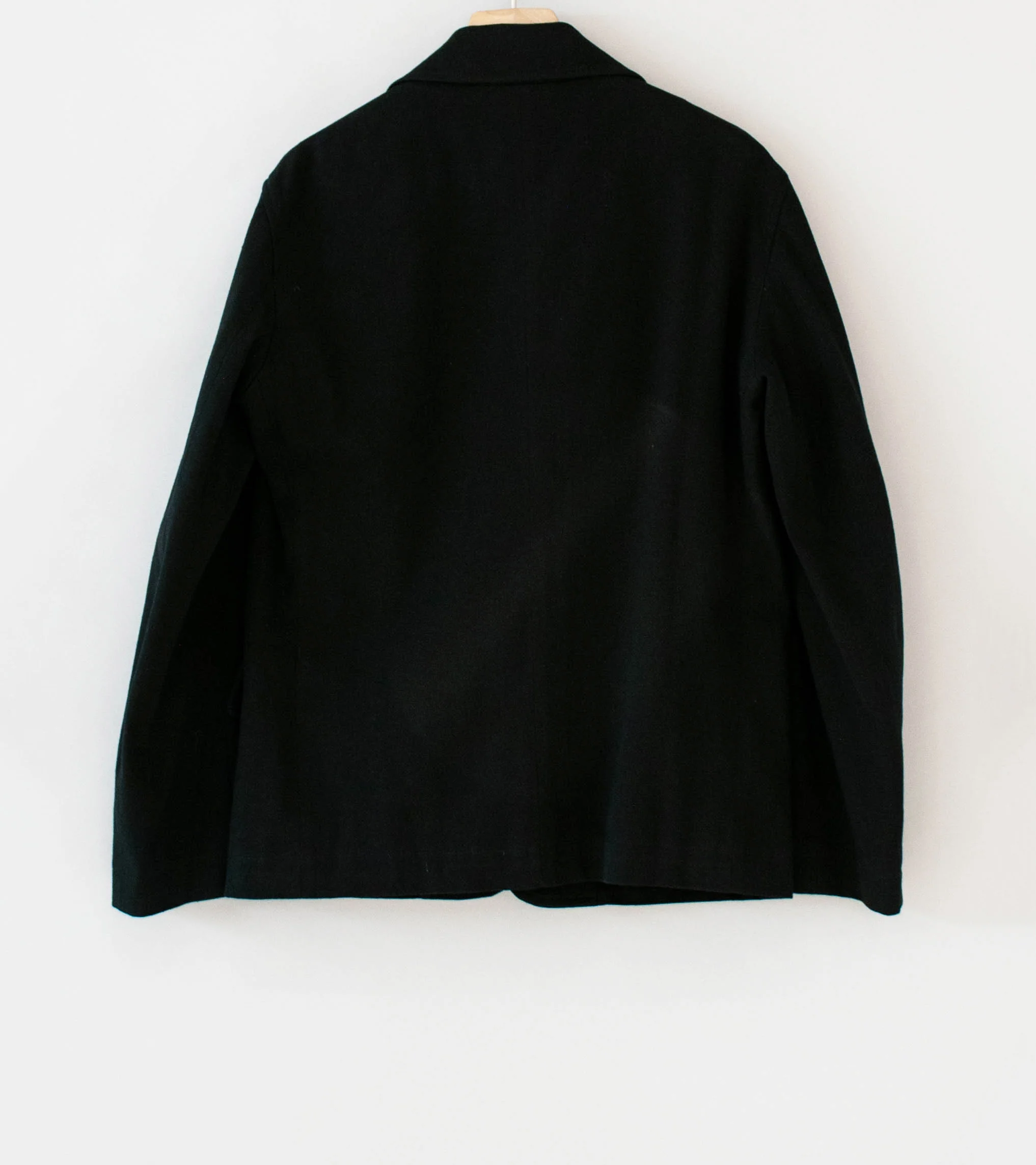 Conkers 'Rambler Blazer' (Black Cotton Flax Twill) - Image 6