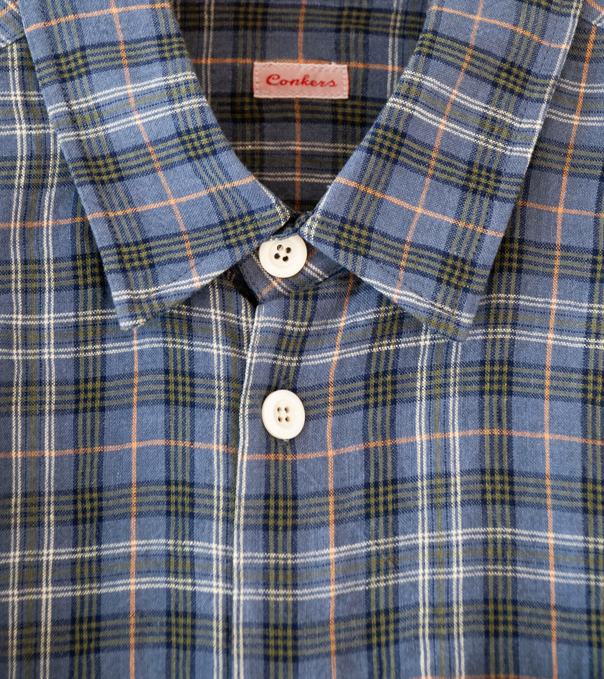 Conkers 'Relaxed Farmer Shirt' (Sloe Irish Linen) - Image 5