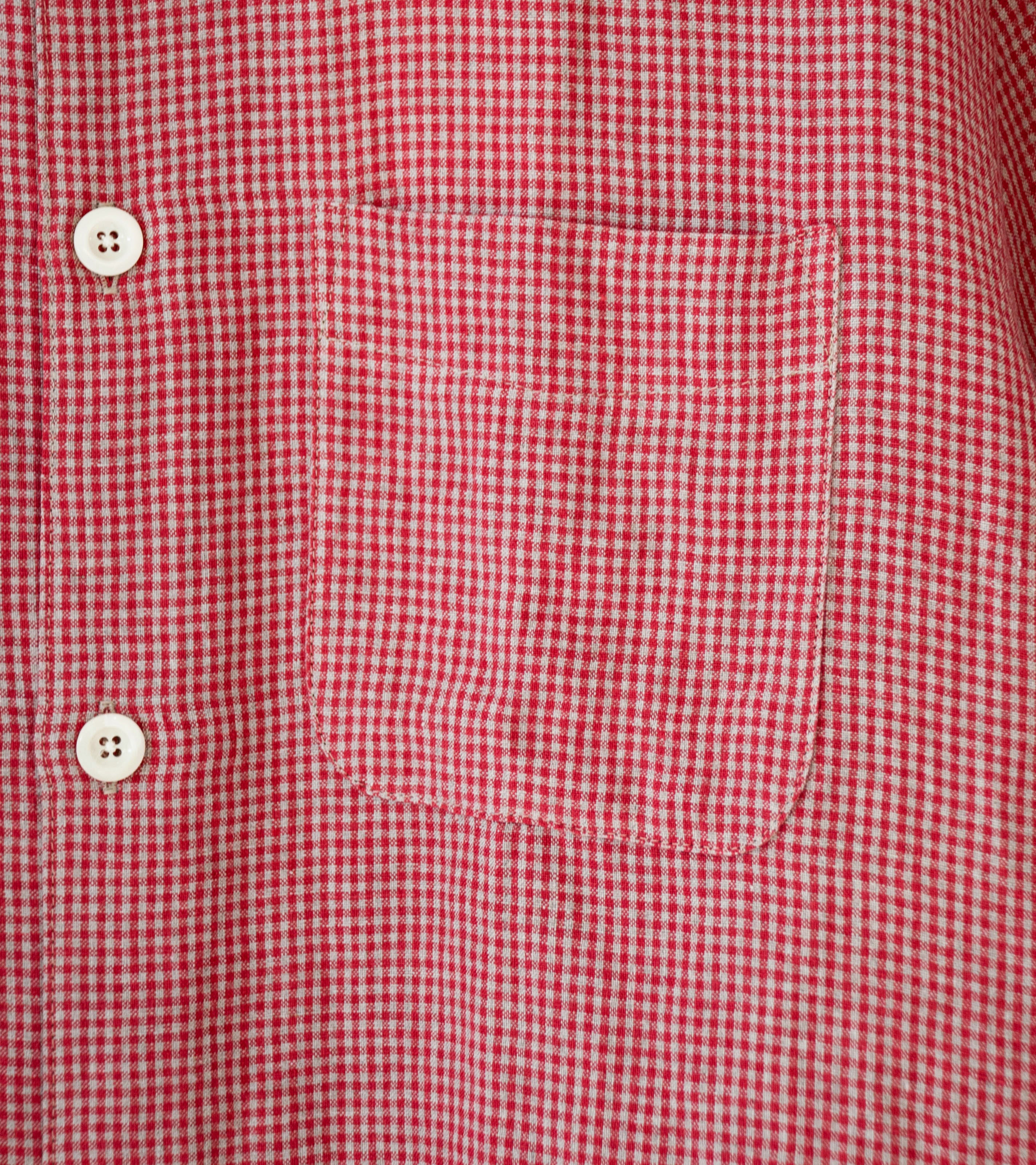 Conkers 'Short Sleeve Relaxed Farmer Shirt' (Redden Irish Linen) - Image 3