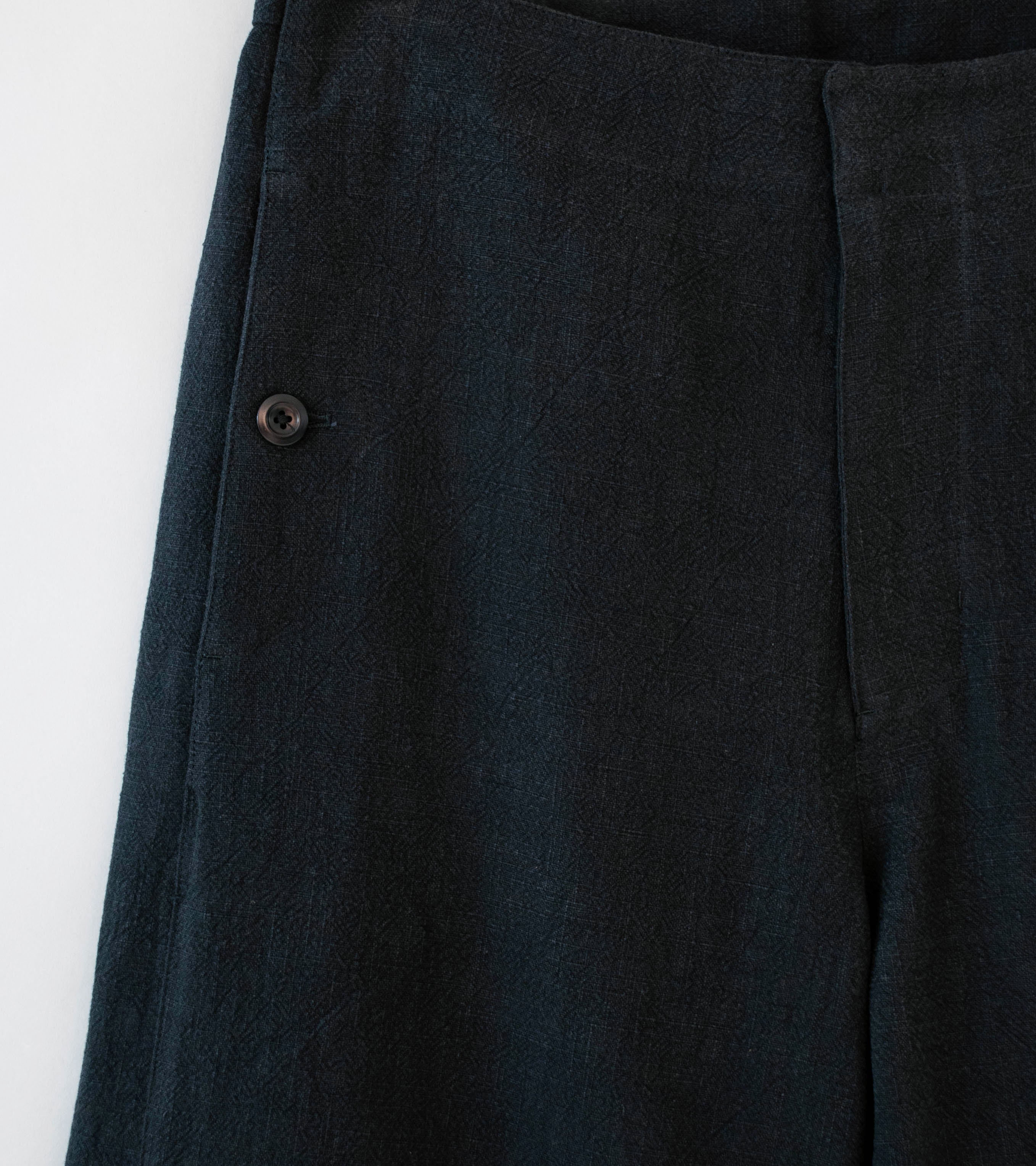 Conkers 'Tavern Trouser' (Charcoal Ramie Cotton) - Image 2