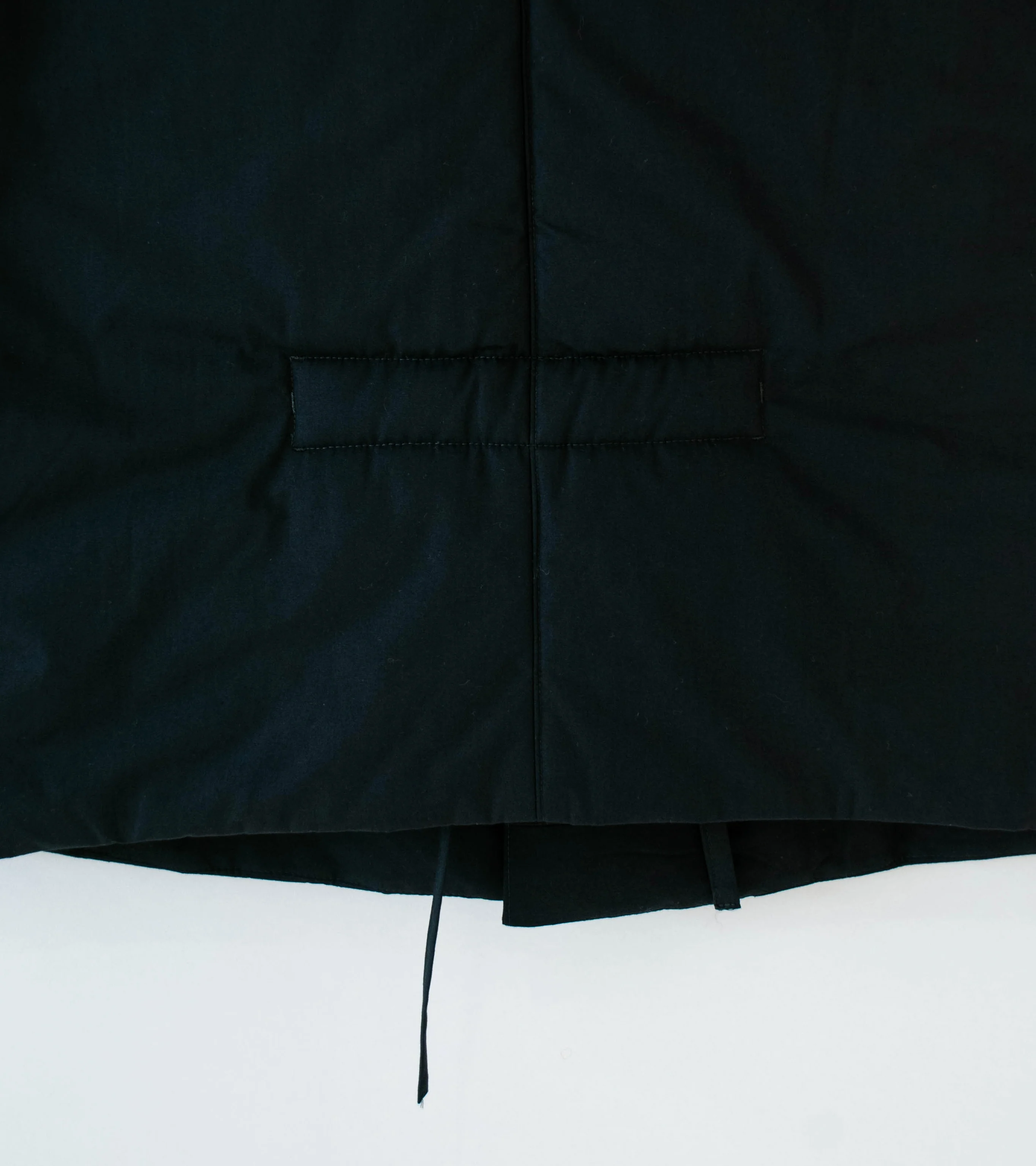 Conkers 'Wadded Waistcoat' (Black Cotton Poplin) - Image 7