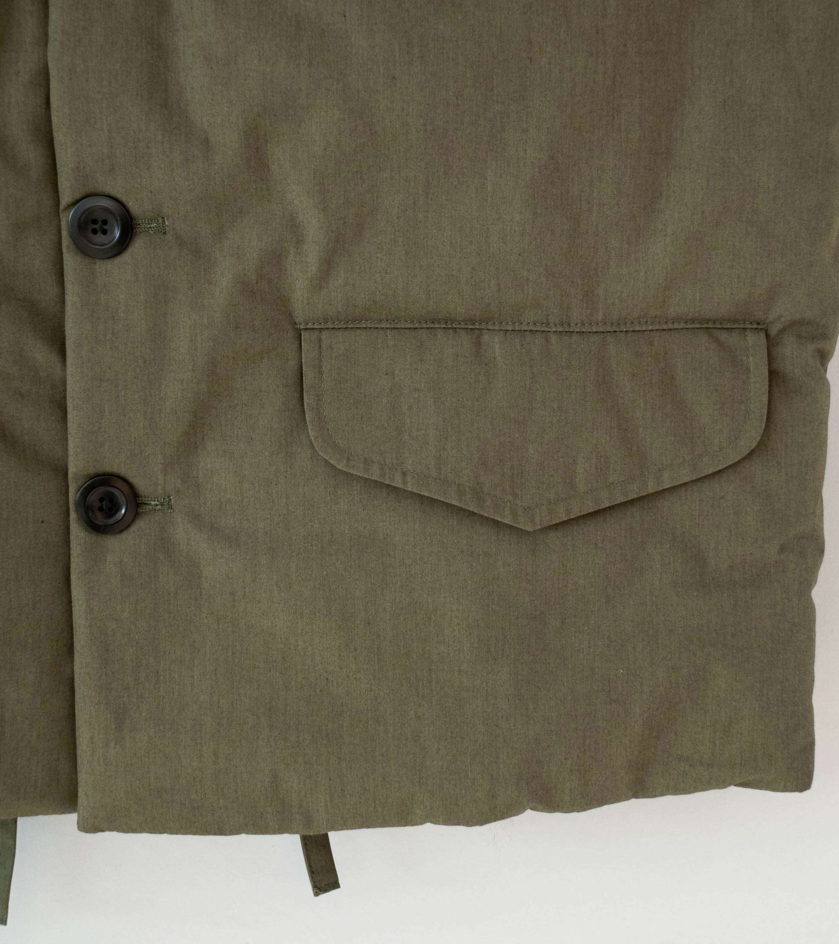 Conkers 'Wadded Waistcoat' (Pine Cotton Poplin) - Image 4