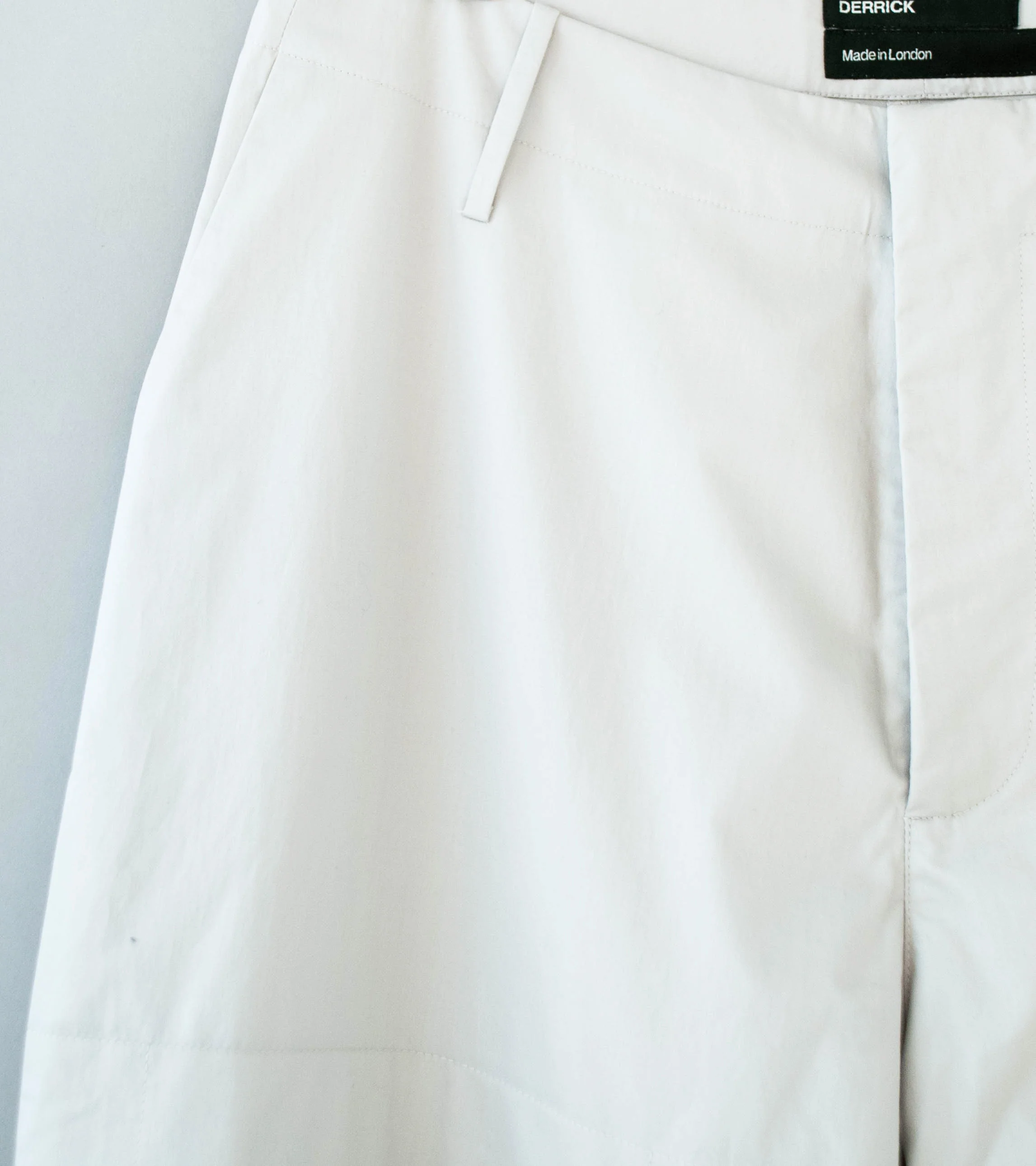 DERRICK 'Document Trouser' (Chalkstone High Density Weave Cotton Twill) - Image 2