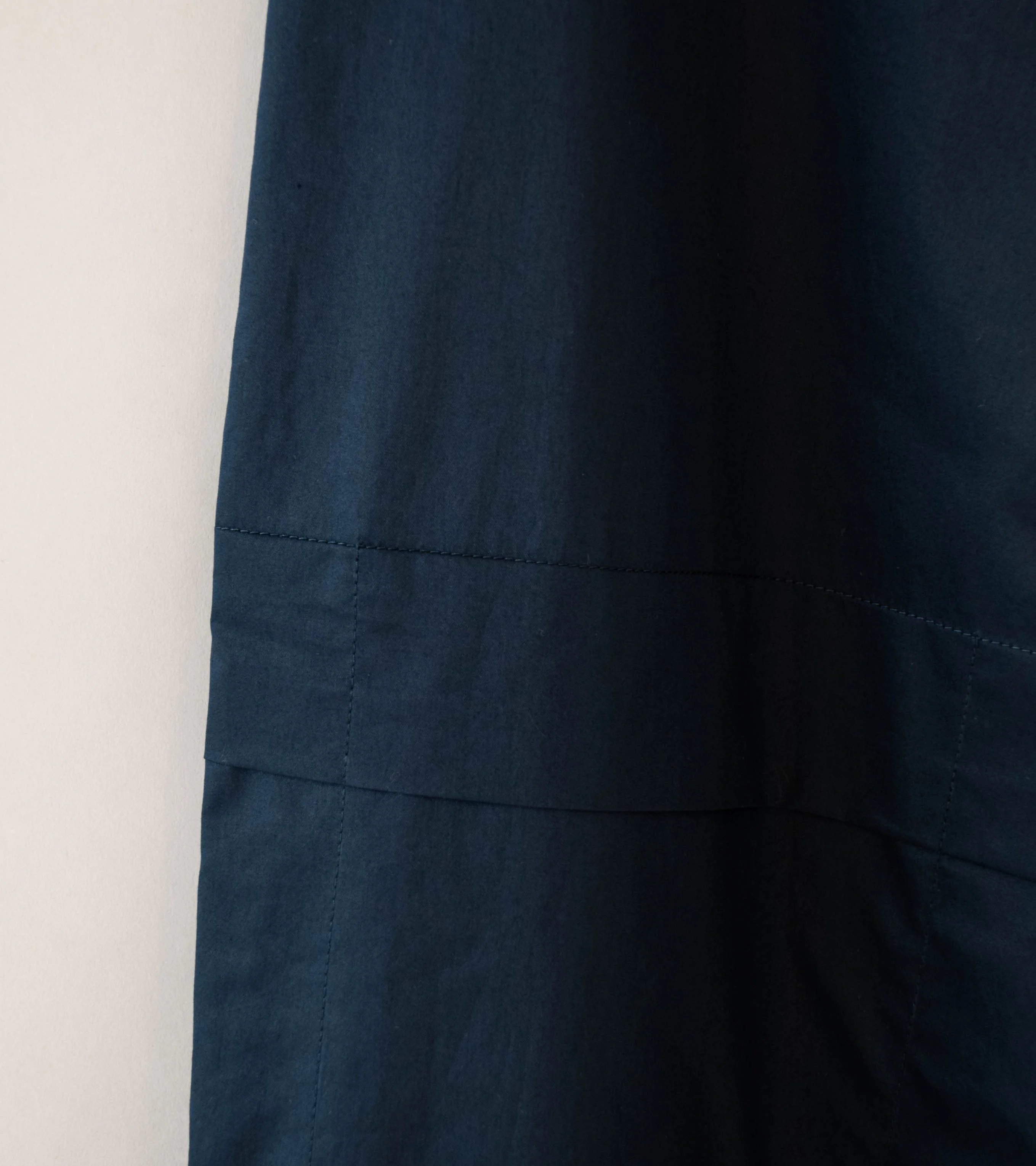 DERRICK 'Document Trouser' (Oxford Blue High Density Weave Cotton Twill) - Image 3