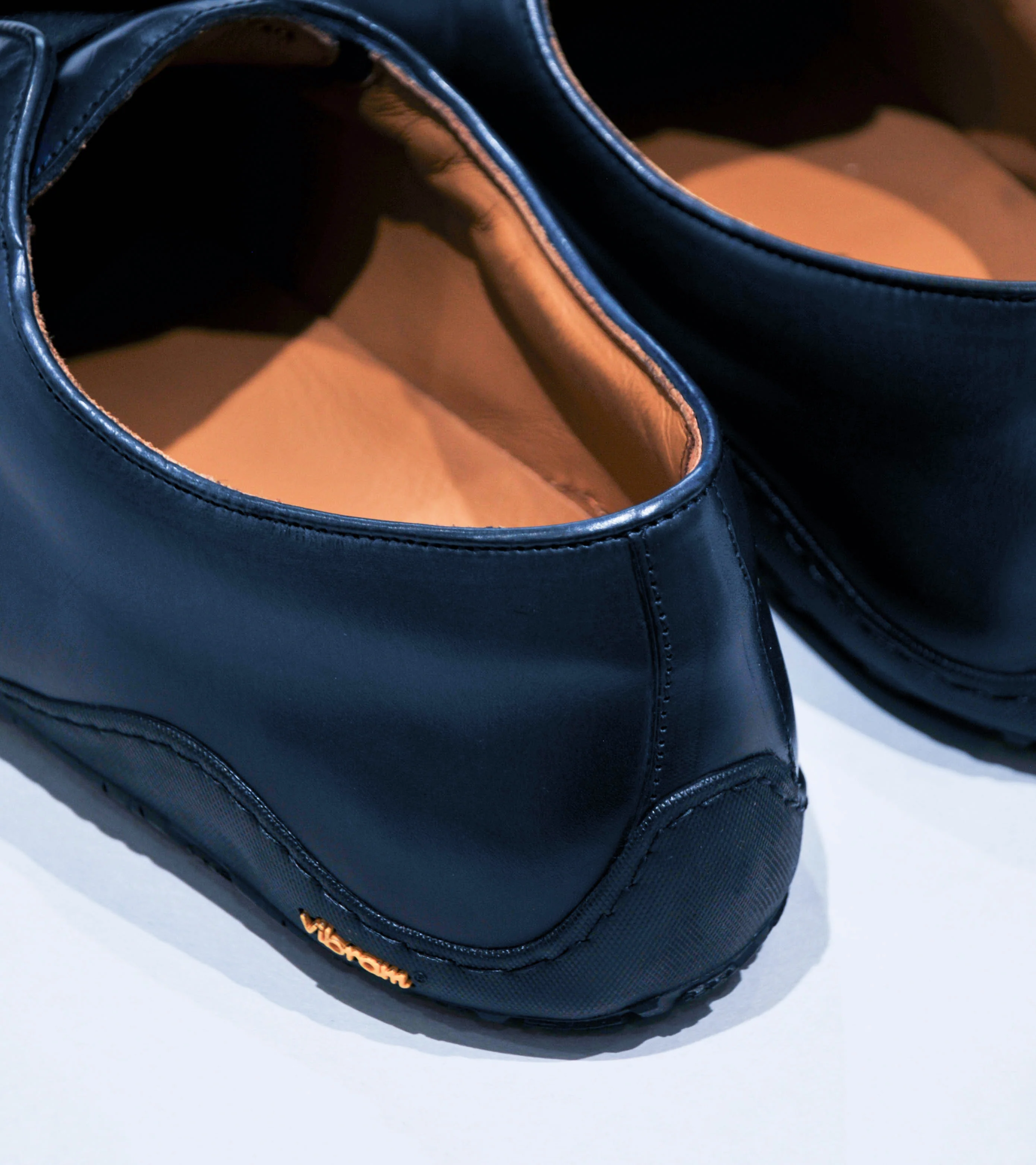 DERRICK 'Oxford Runner' (Midnight Hand Burnished Calf Leather) - Image 8