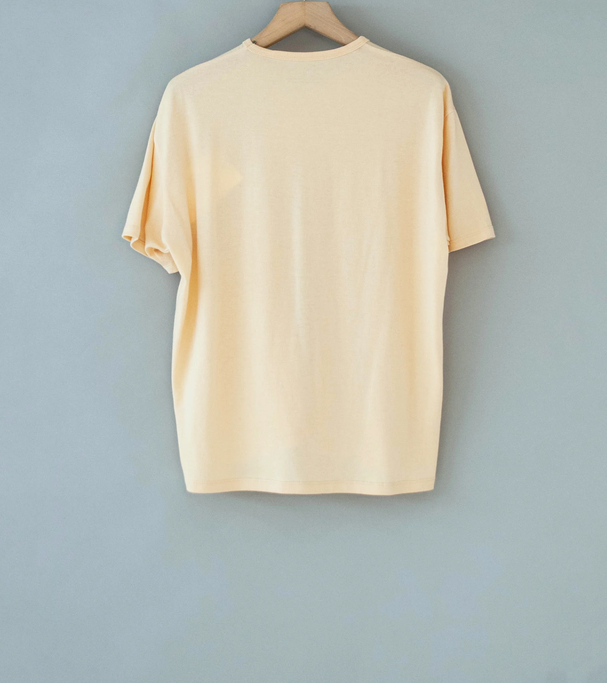 Gajiroc 'Cotton Cashmere T-Shirt' (Yellow) - Image 4