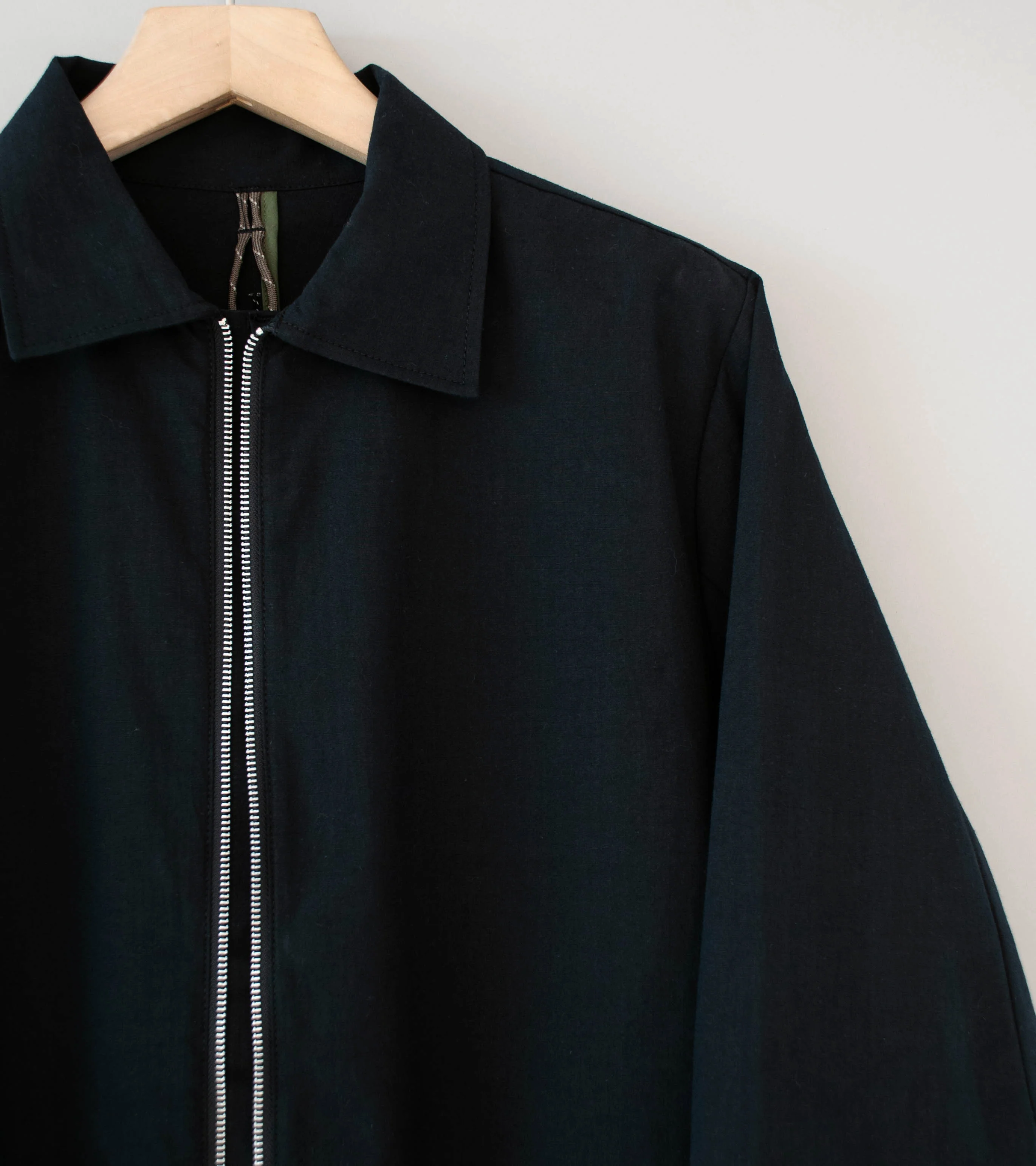 GILDA 'Jacket #1' (Black Cotton Hemp Ripstop) - Image 3