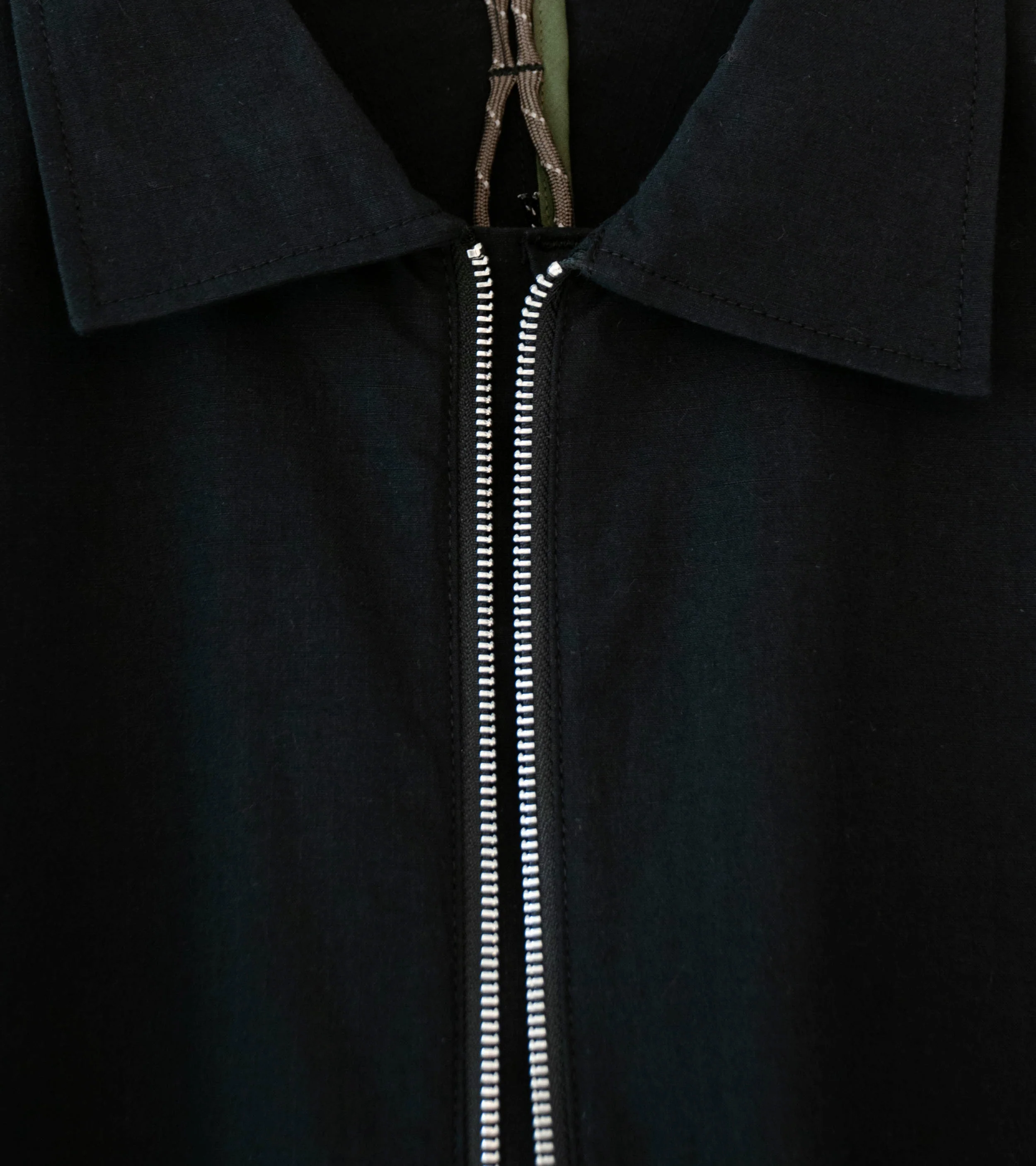 GILDA 'Jacket #1' (Black Cotton Hemp Ripstop) - Image 5