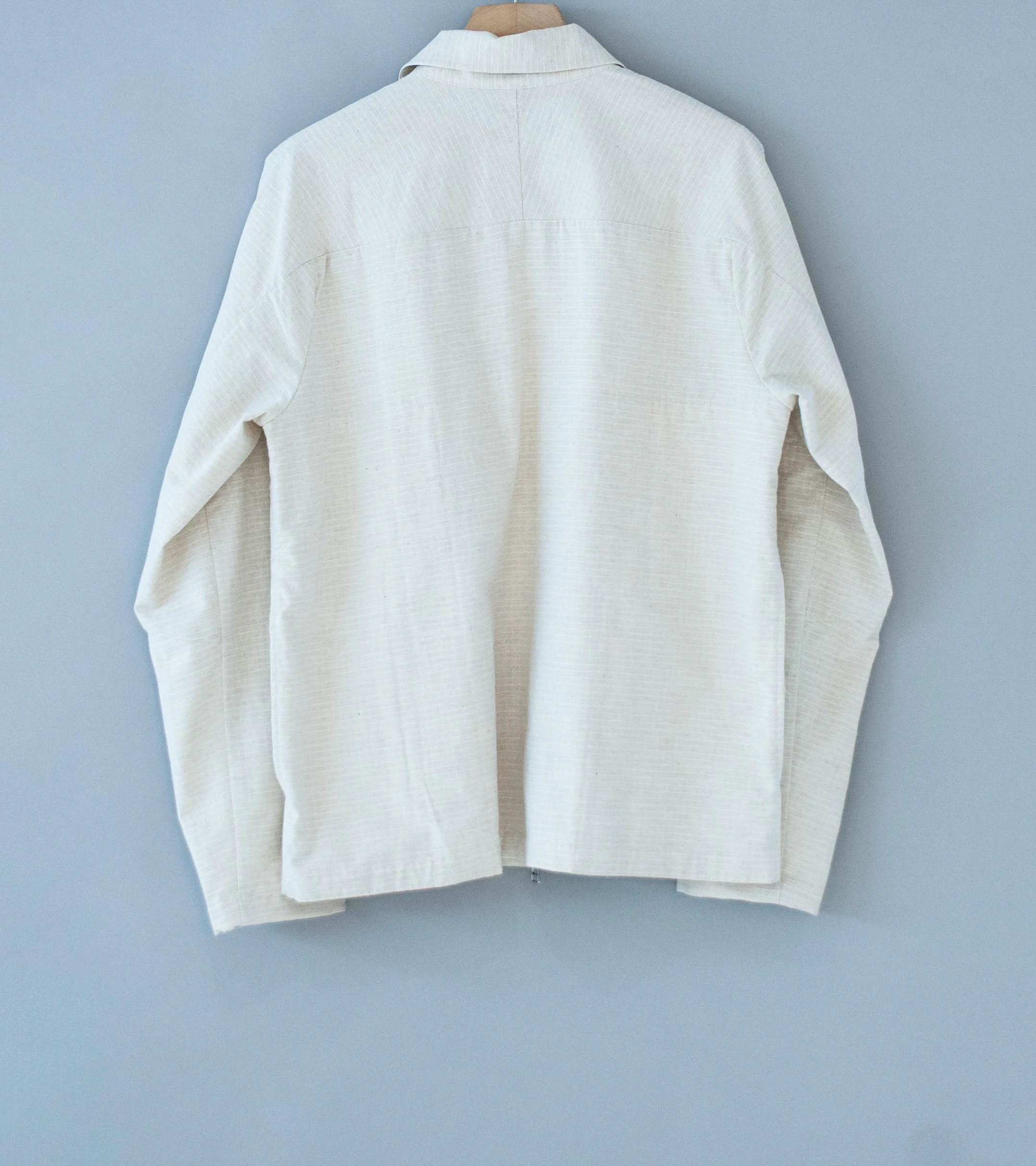 GILDA 'Jacket #1' (Oatmeal Cotton Hemp Ripstop) - Image 9