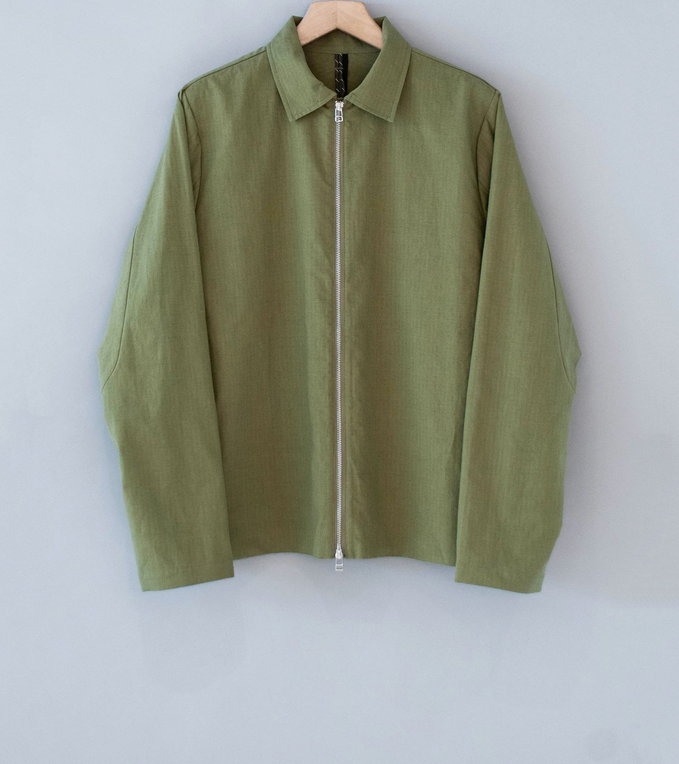 GILDA 'Jacket #1' (Olive Cotton Hemp Ripstop)