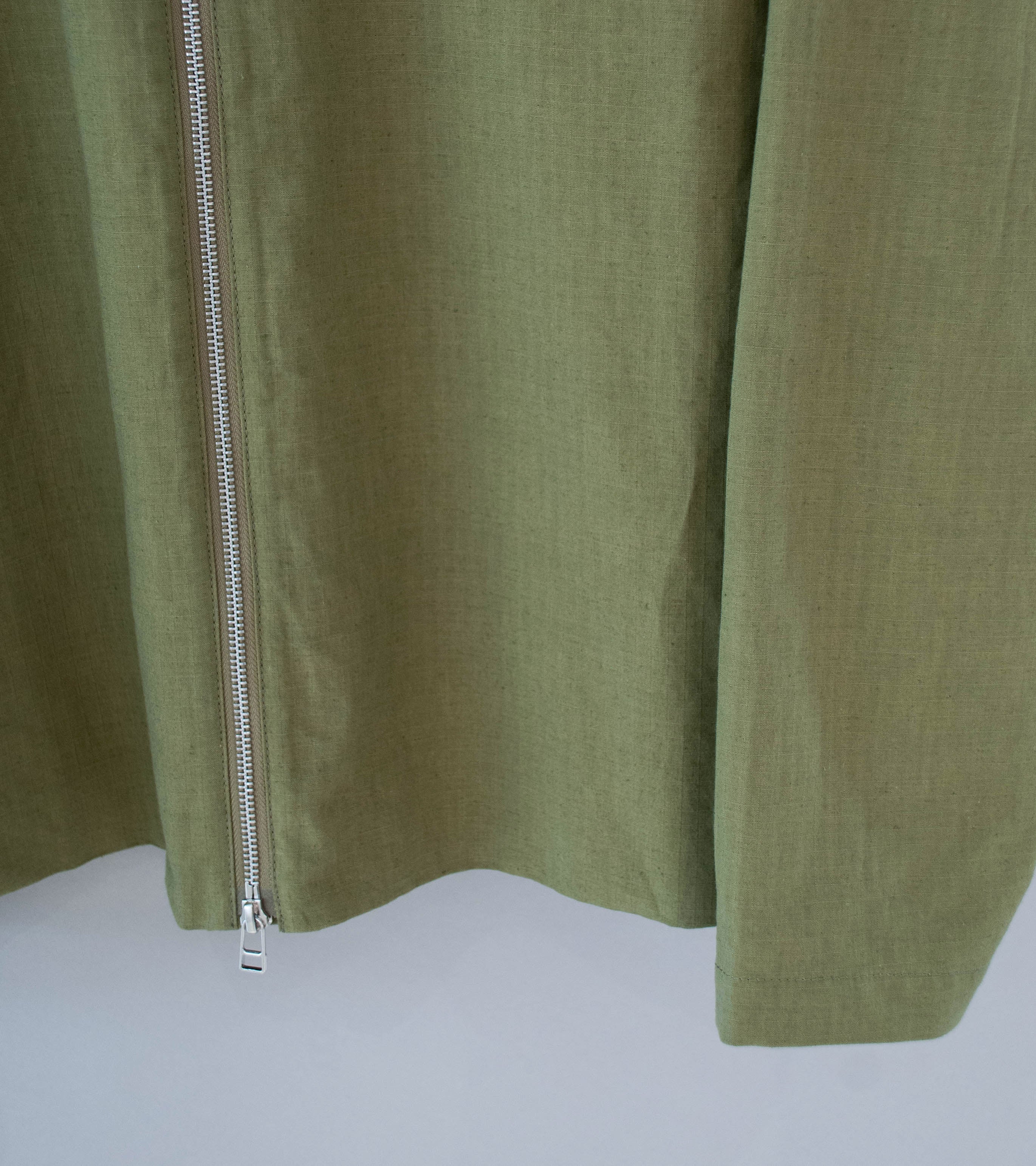 GILDA 'Jacket #1' (Olive Cotton Hemp Ripstop) - Image 5