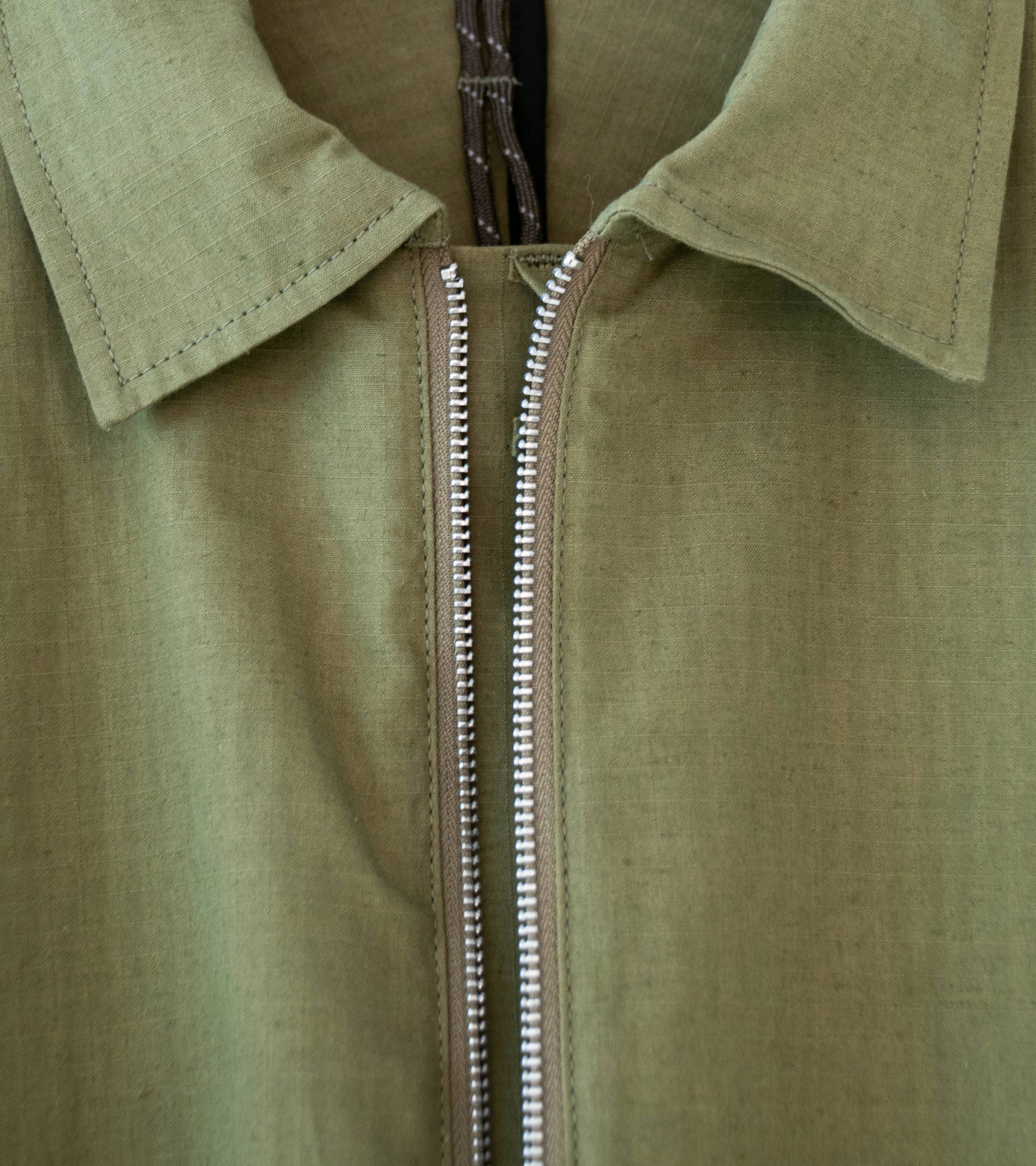 GILDA 'Jacket #1' (Olive Cotton Hemp Ripstop) - Image 7