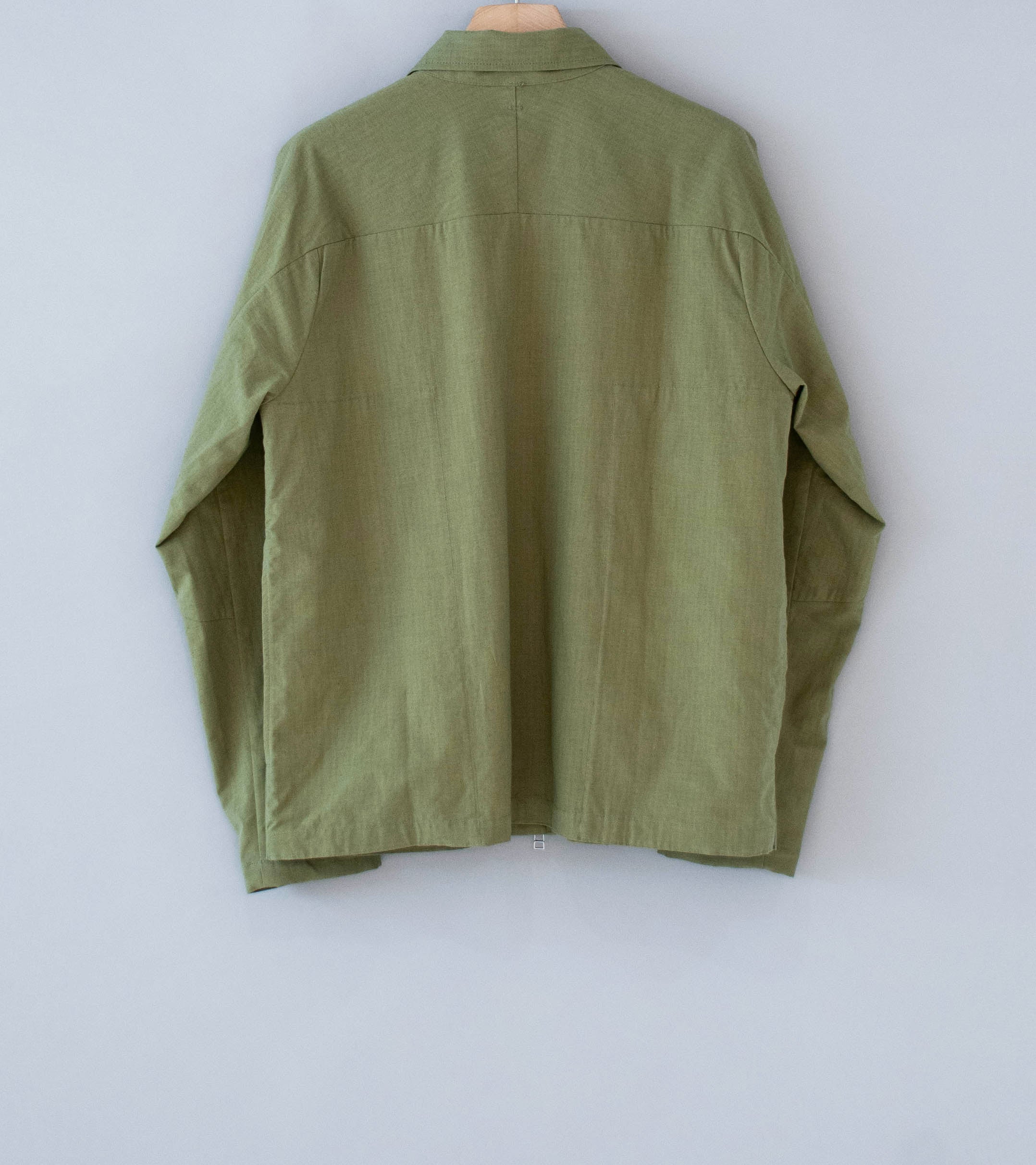 GILDA 'Jacket #1' (Olive Cotton Hemp Ripstop) - Image 9