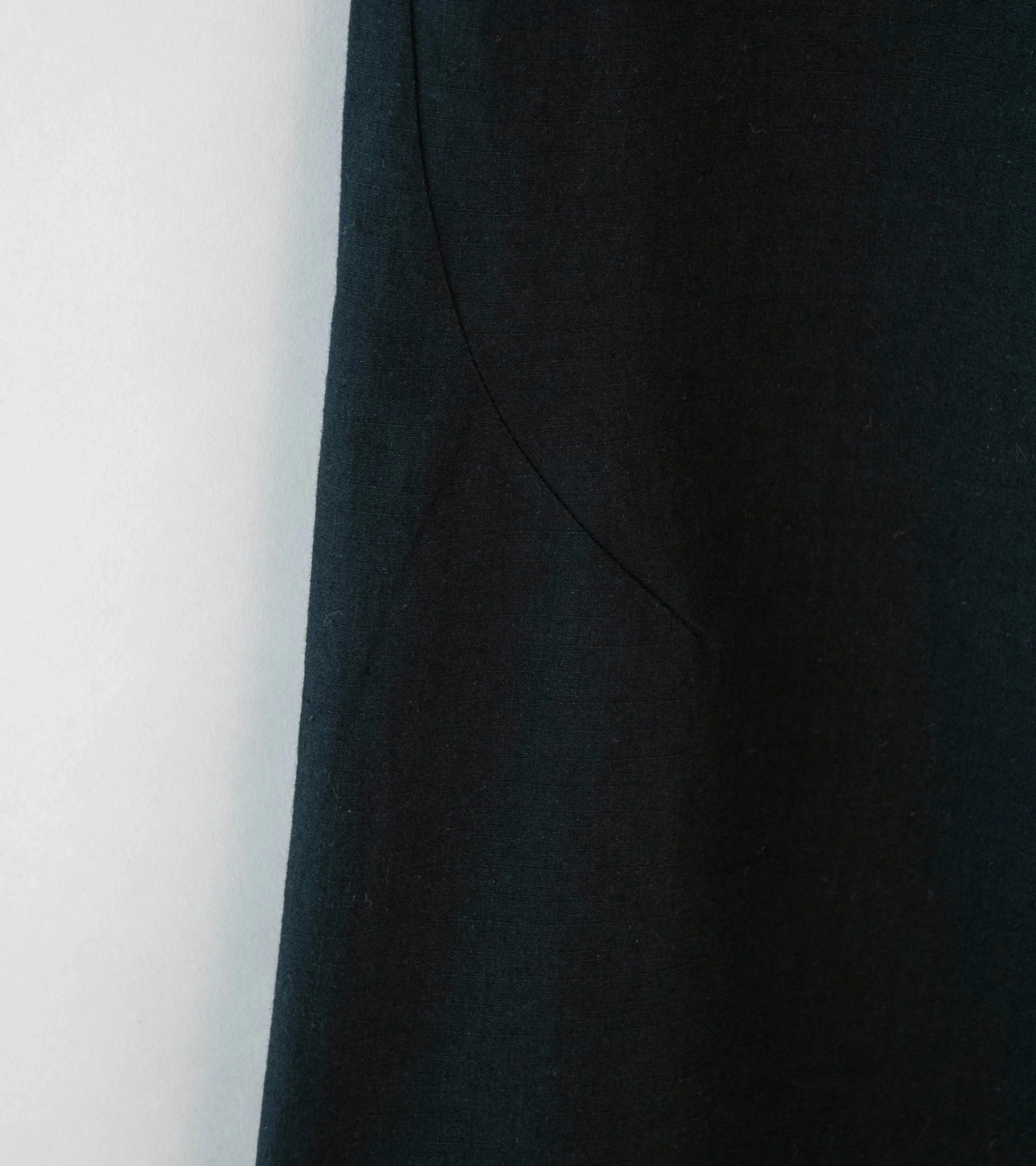 GILDA 'Pant #1' (Black Cotton Hemp Ripstop) - Image 4