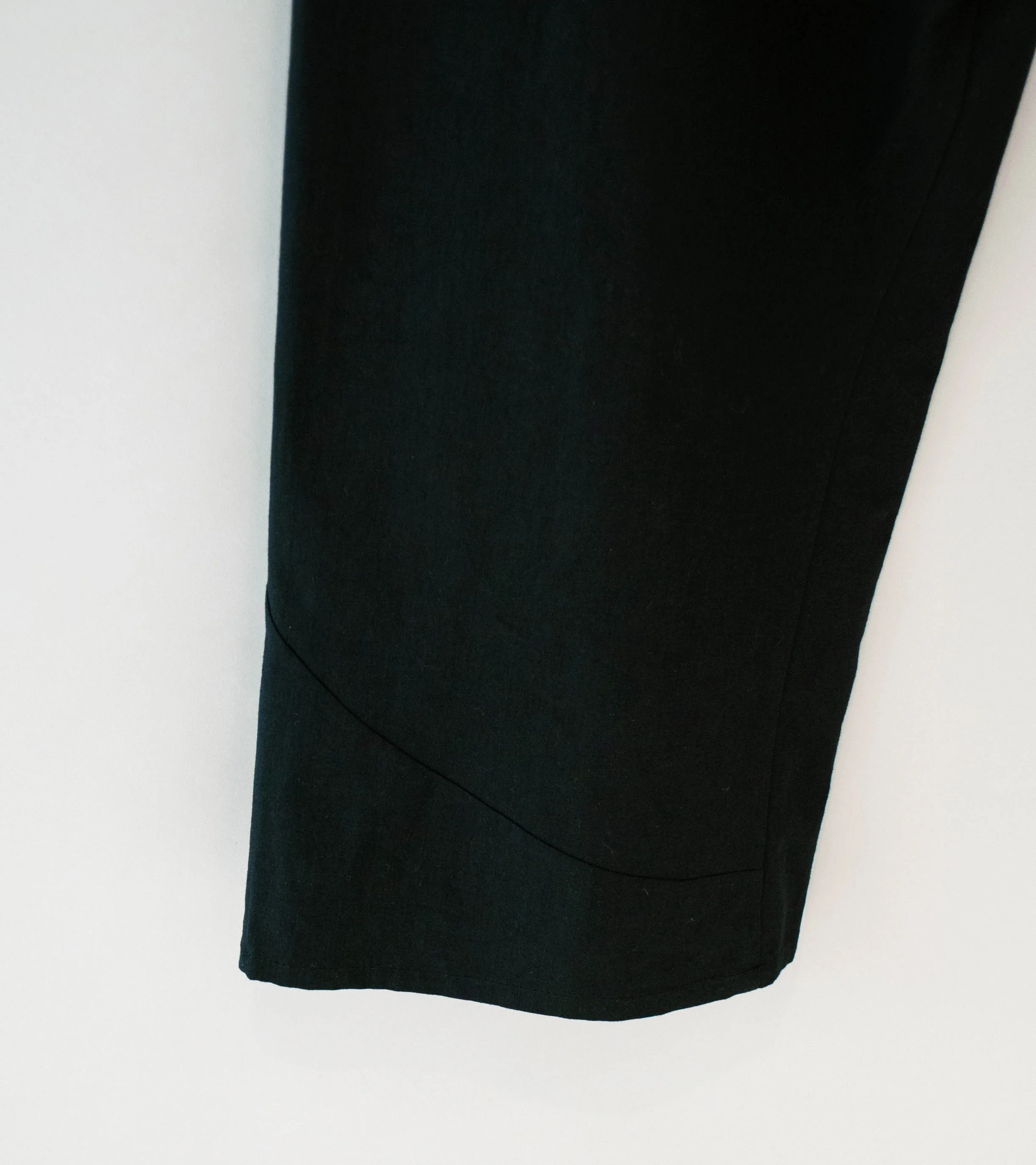 GILDA 'Pant #1' (Black Cotton Hemp Ripstop) - Image 7