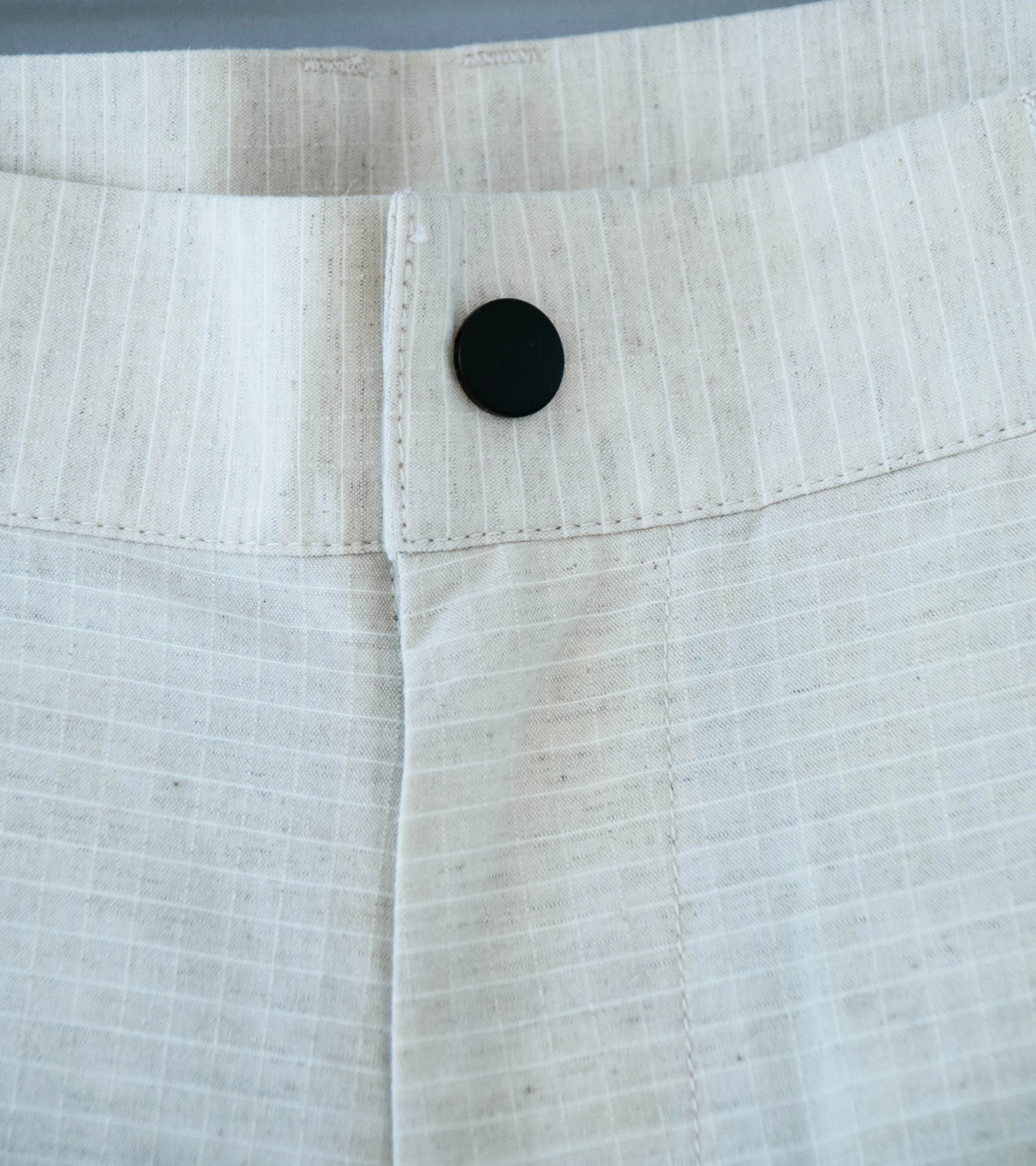 GILDA 'Pant #1' (Oatmeal Cotton Hemp Ripstop) - Image 5