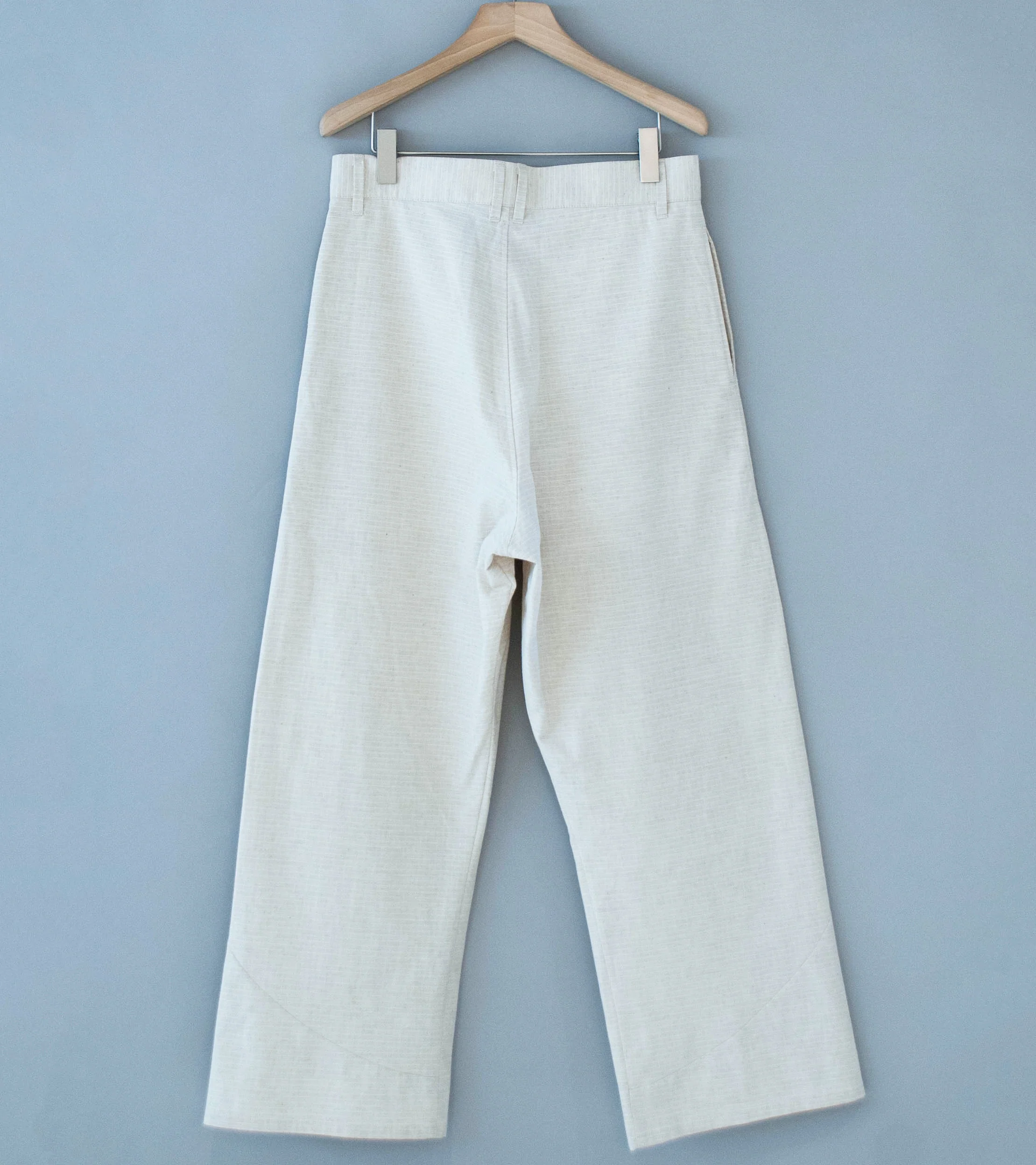 GILDA 'Pant #1' (Oatmeal Cotton Hemp Ripstop) - Image 6