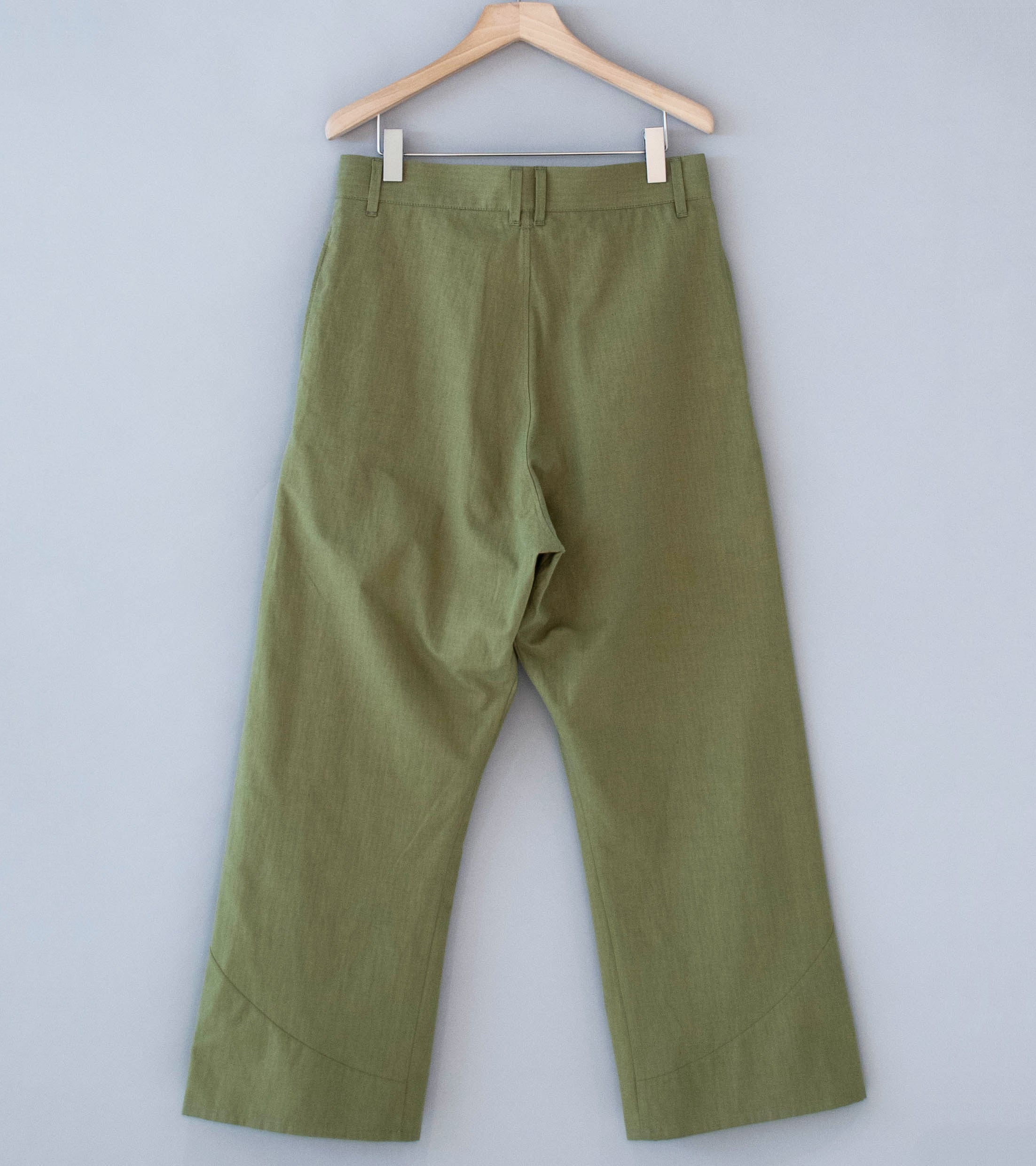GILDA 'Pant #1' (Olive Cotton Hemp Ripstop) - Image 6