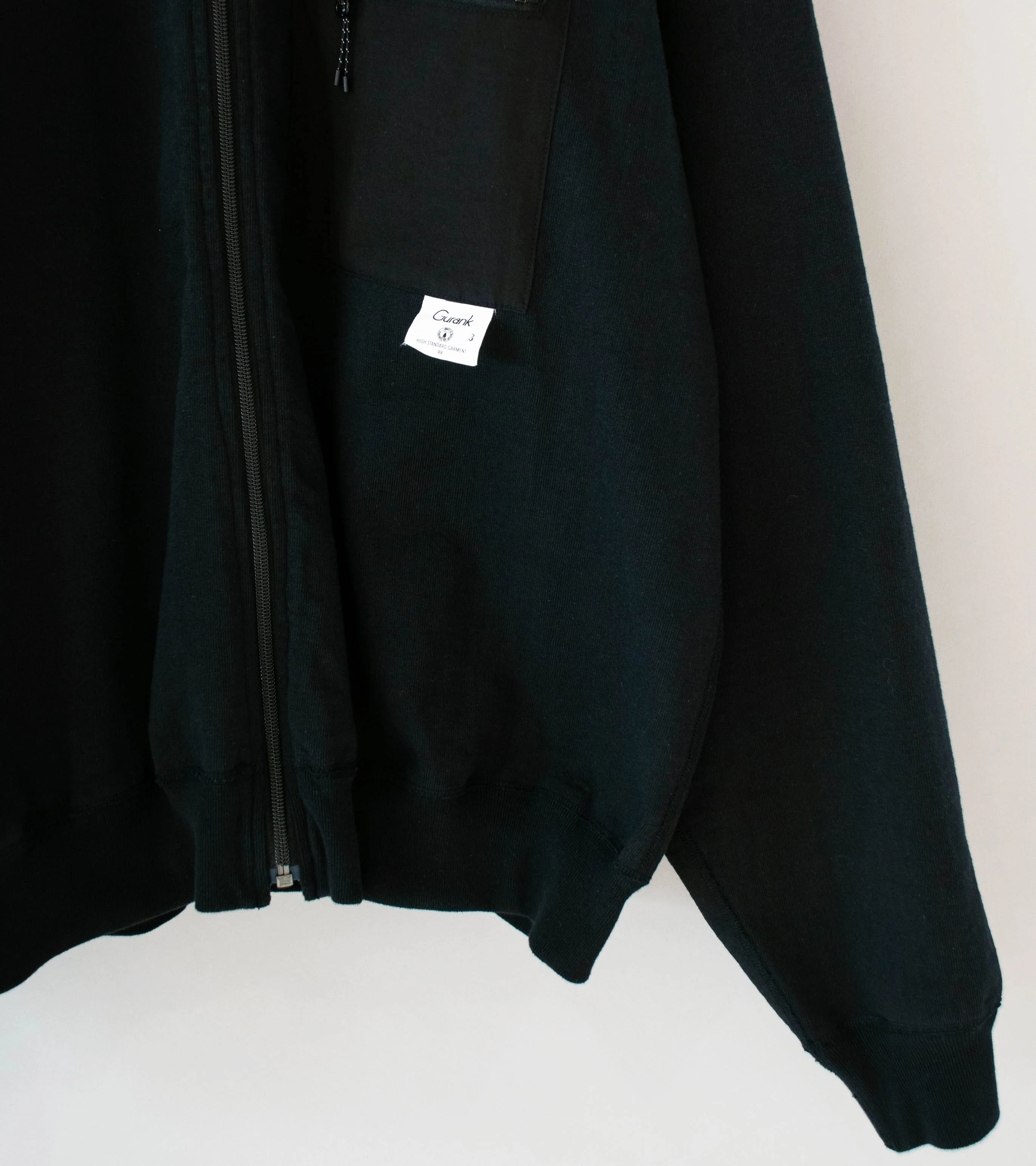 Gurank '14/2 LW Cardigan' (Black) - Image 6
