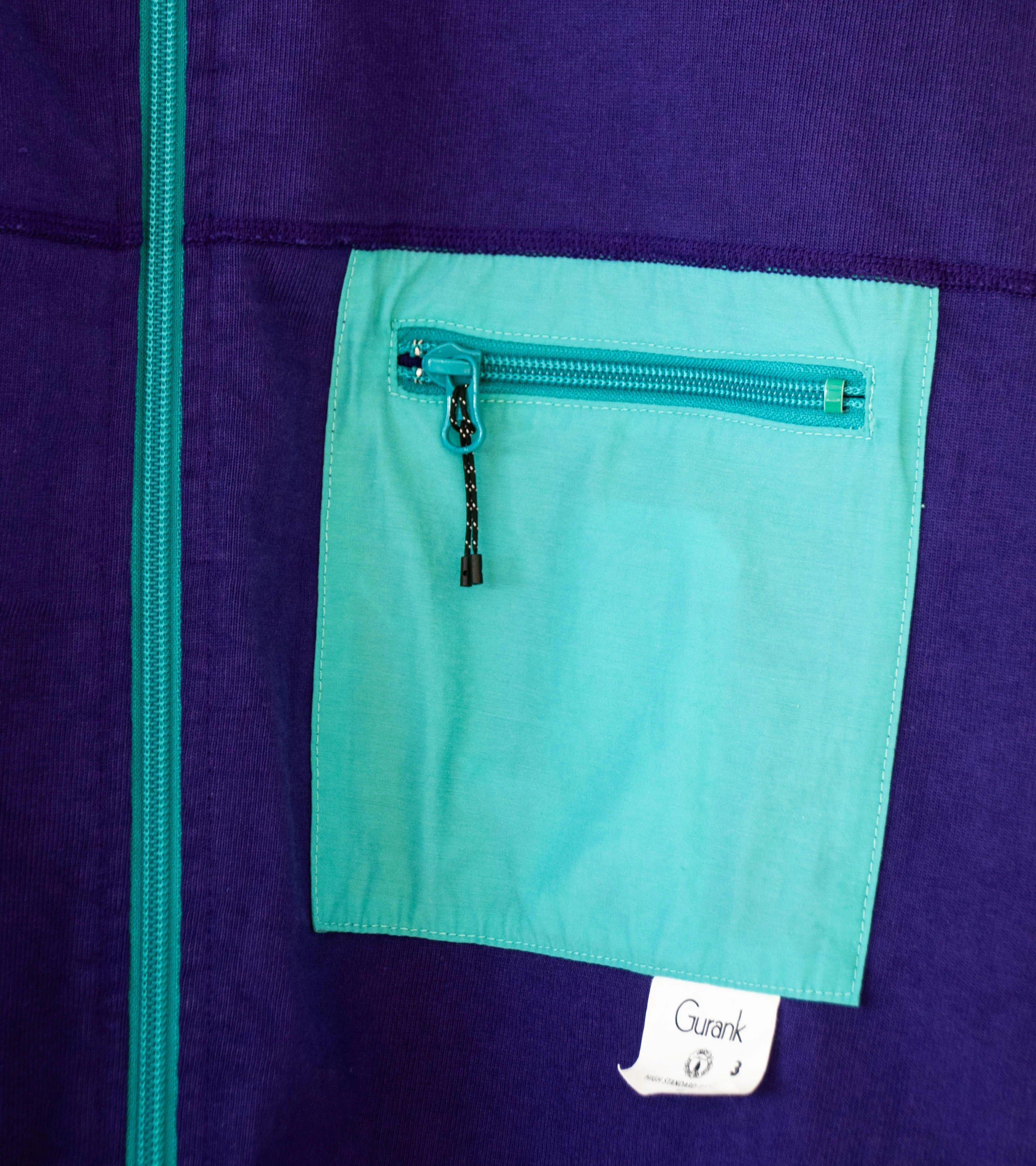 Gurank '14/2 LW Cardigan' (Purple) - Image 3