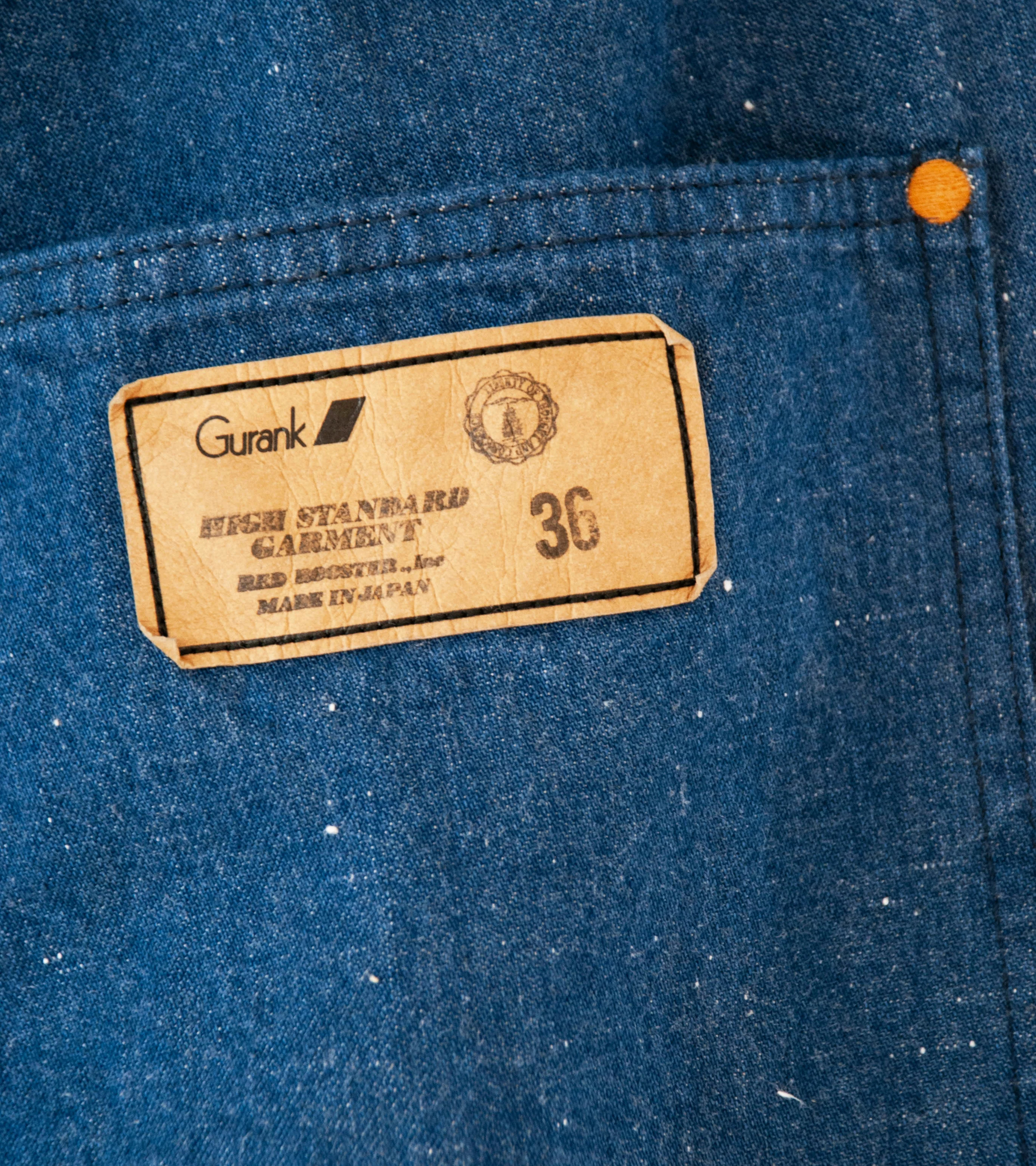Gurank '3 Stitch Painter Pants' (Indigo) - Image 6